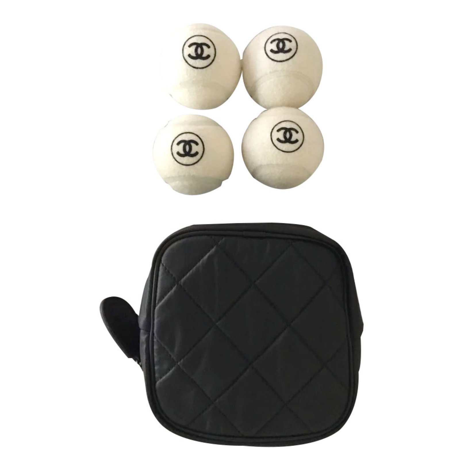 Chanel Misc Black White Leather ref.86742 - Joli Closet