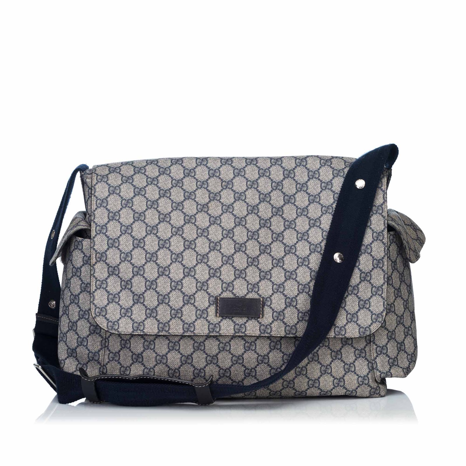 Gucci GG Plus Diaper Bag Handbags Cloth 