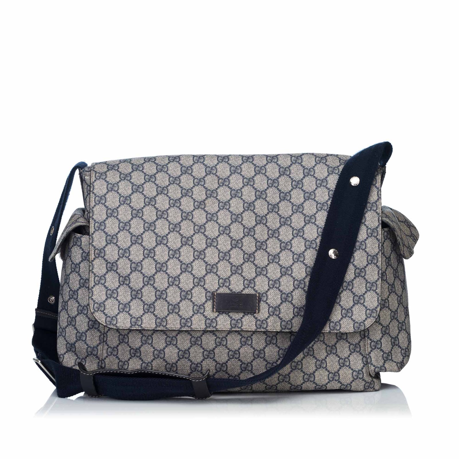 Gucci Beige/Ebony GG Canvas Diaper Bag Gucci