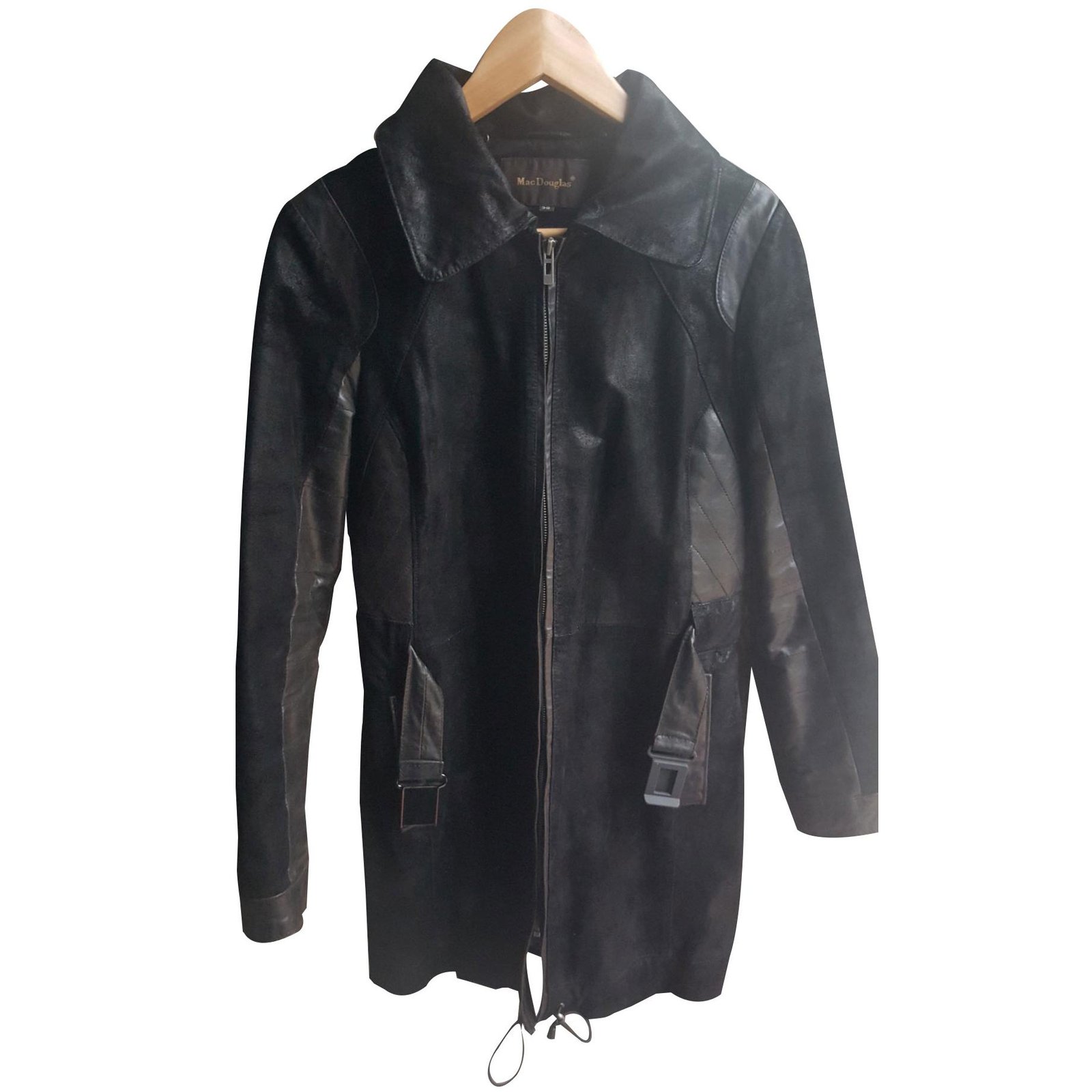 Mac Douglas Jackets Black Leather ref.88281 - Joli Closet