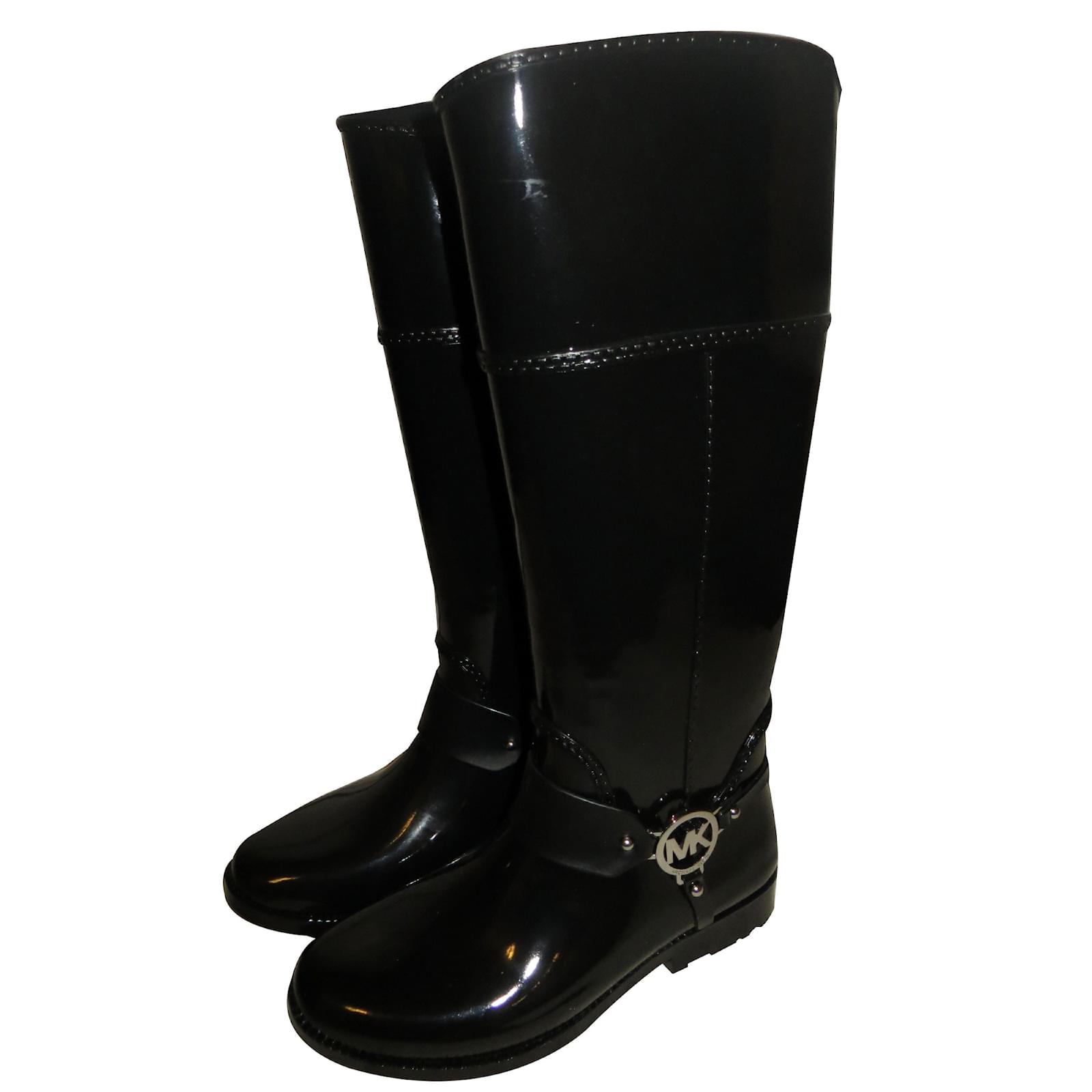 Botas de goma Michael Kors Negro ref.88299 - Joli Closet