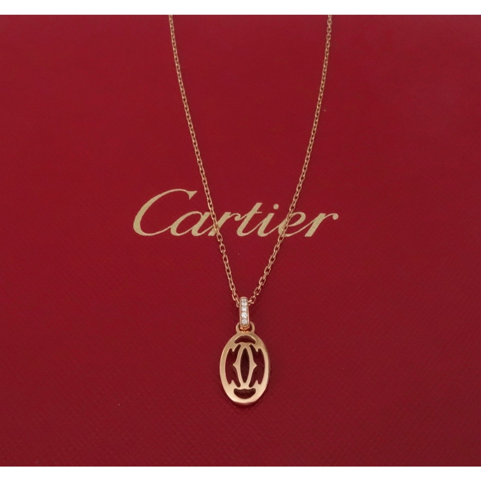 cartier necklace logo