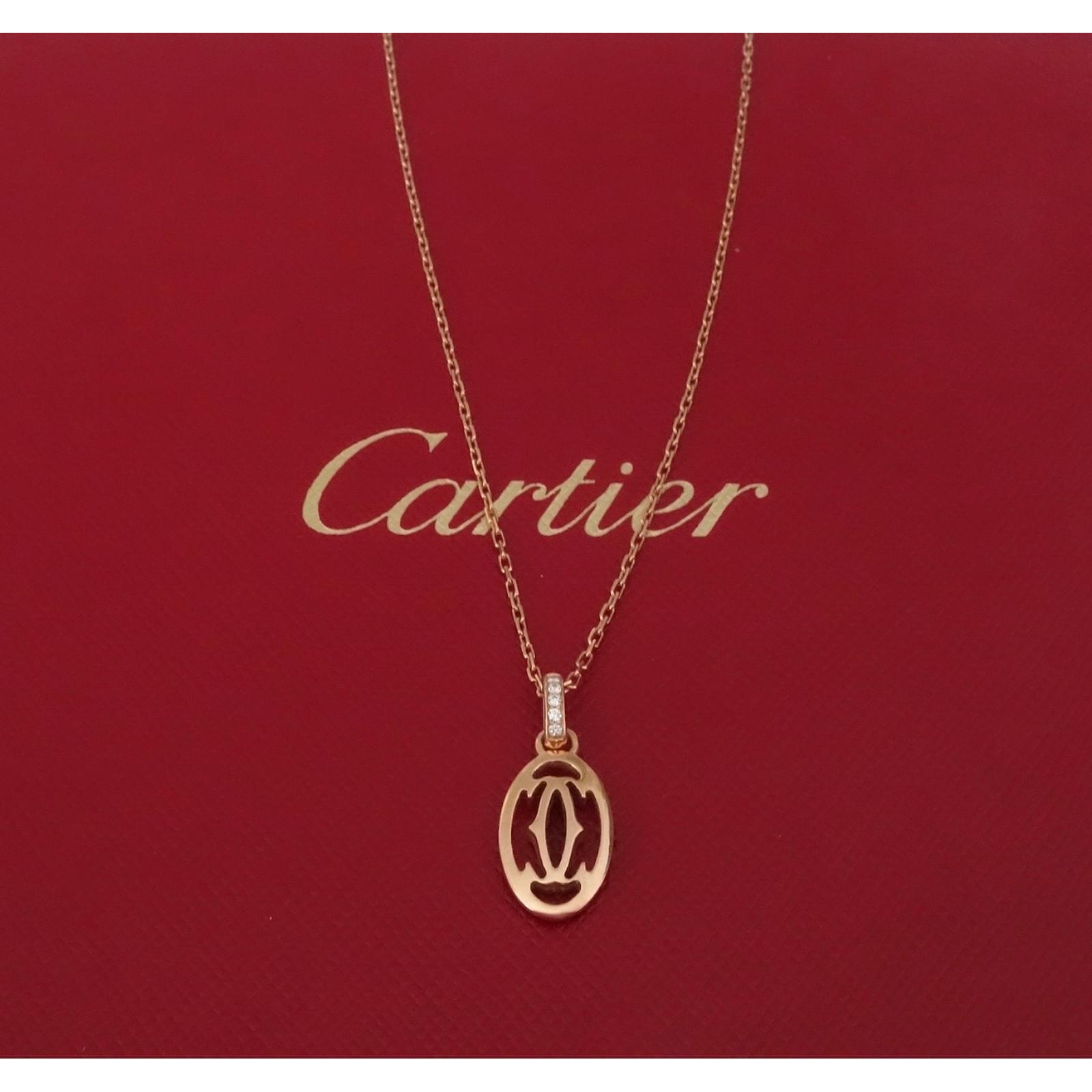 COLLIER C DI CARTIER D'oro Oro giallo ref.88403 - Joli Closet