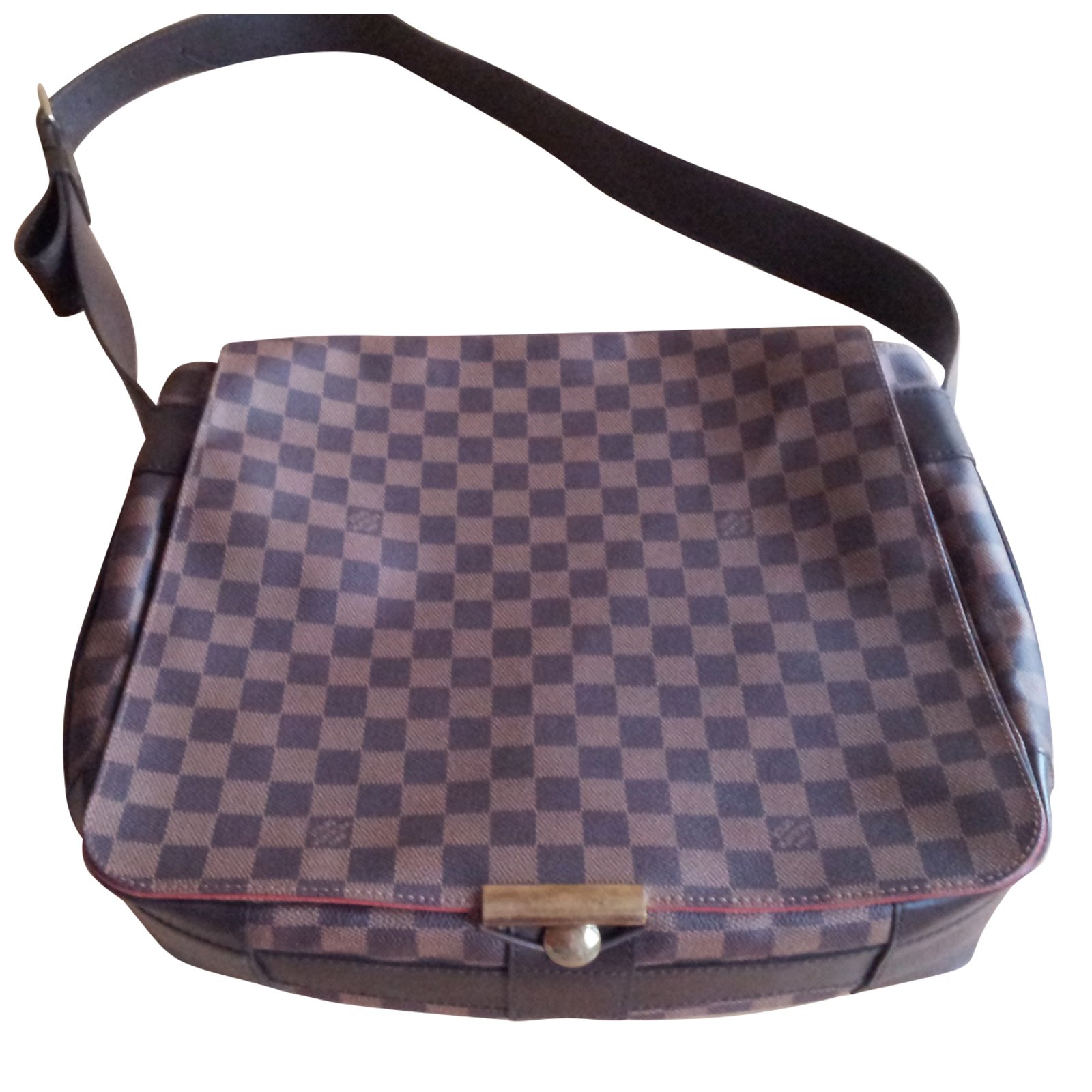 Louis Vuitton Large Damier Messenger Bag. Brown ref.88436 - Joli