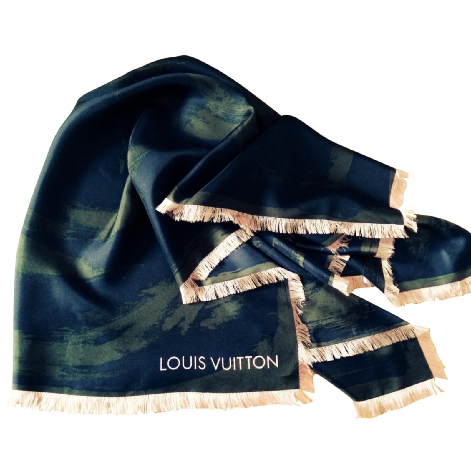 Louis Vuitton Big scarf Multiple colors Silk ref.88443 - Joli Closet