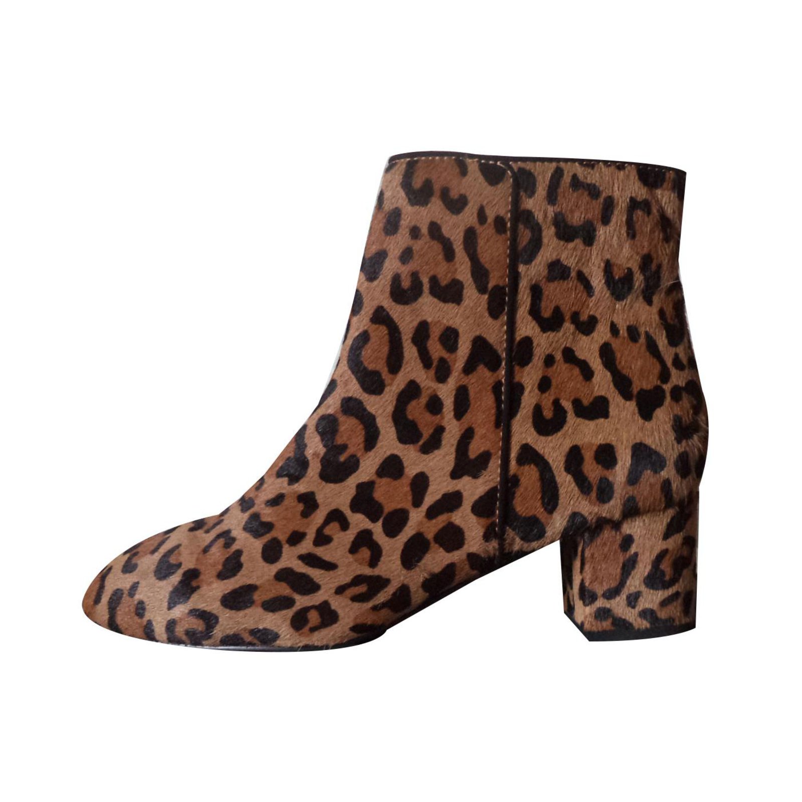 Mellow Botines Estampado leopardo Cuero ref.88798 - Joli Closet
