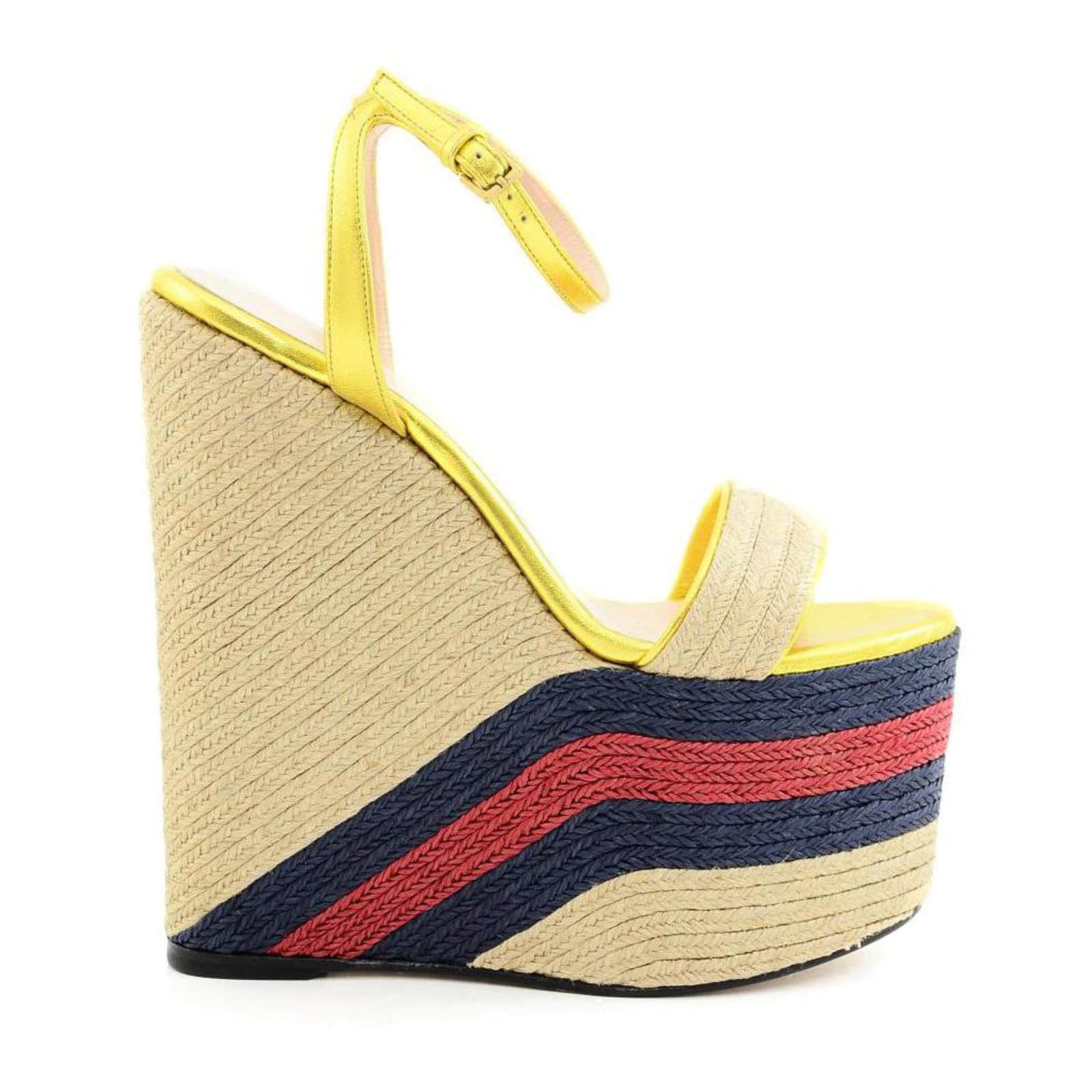 gucci sandals wedge