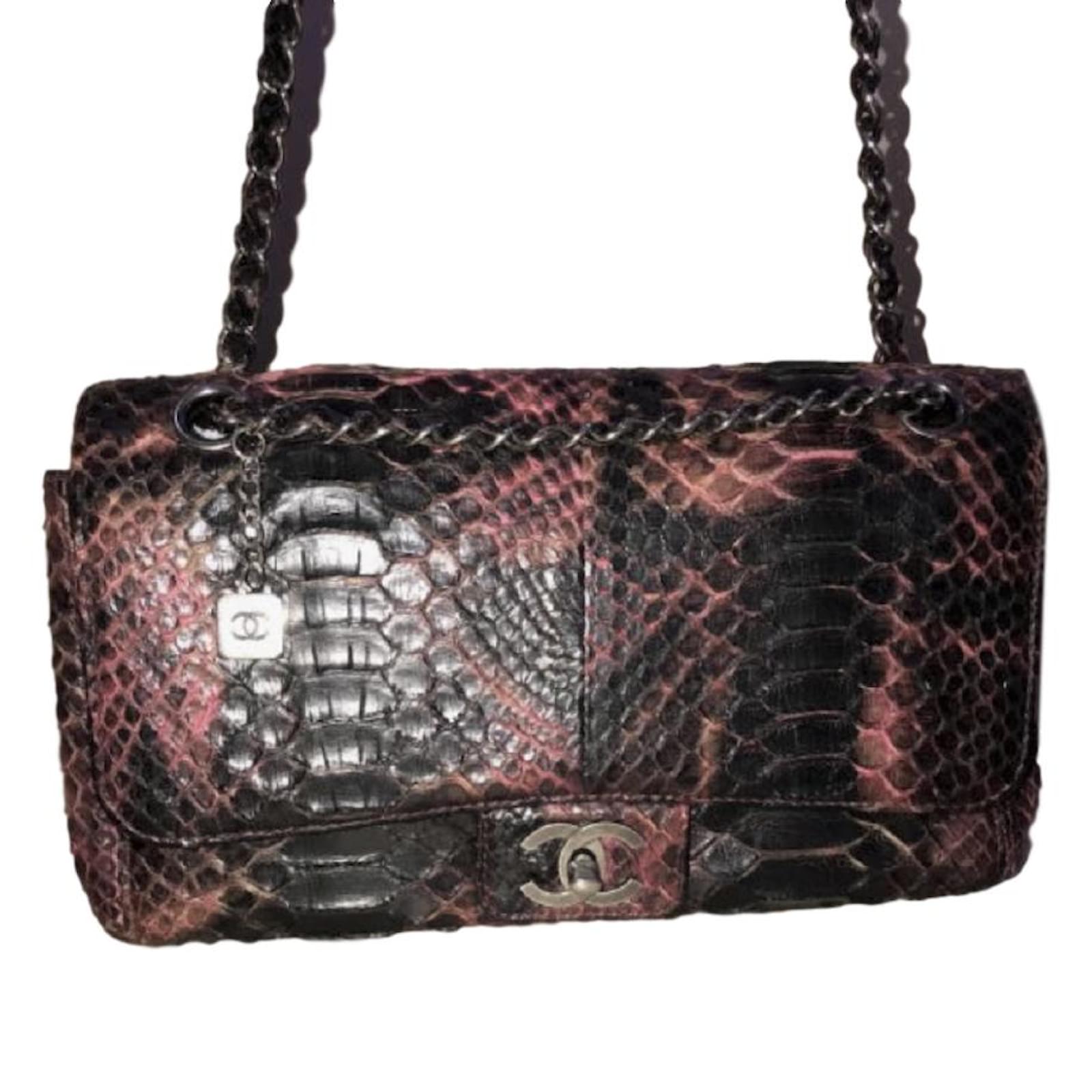 chanel bag snakeskin