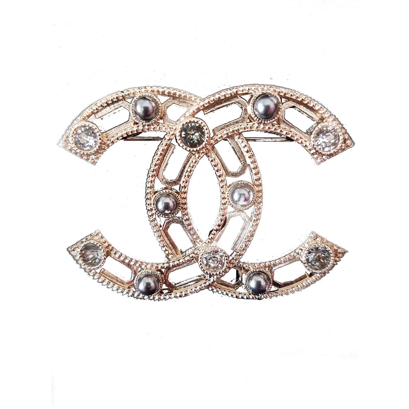 Broche Femme Dorée – Métal Acier Inoxydable – Élégante Et Intemporelle