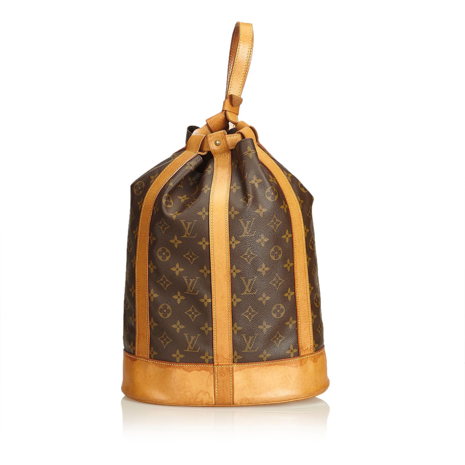 Brown Louis Vuitton Monogram Randonnee GM Backpack