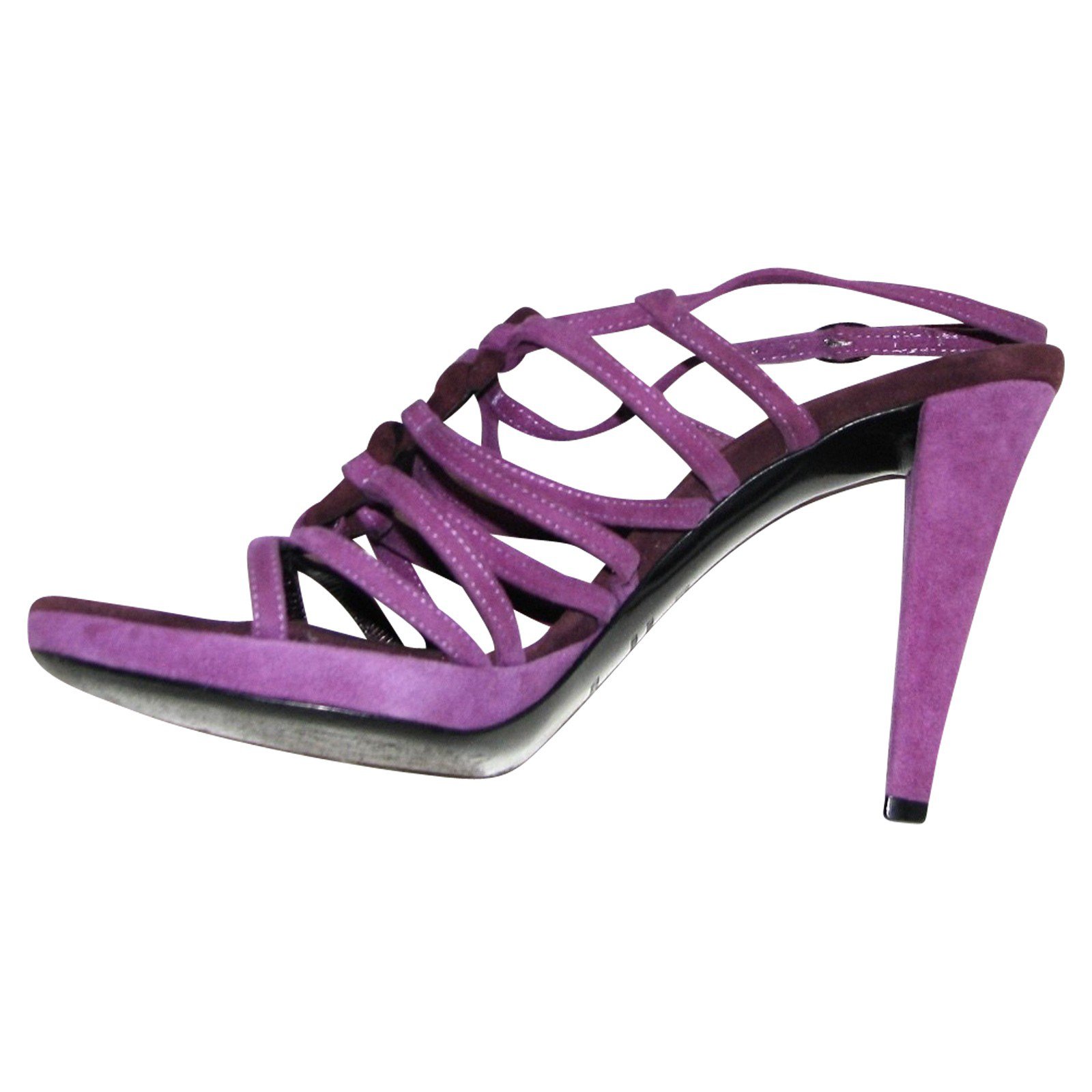 fuschia high heels