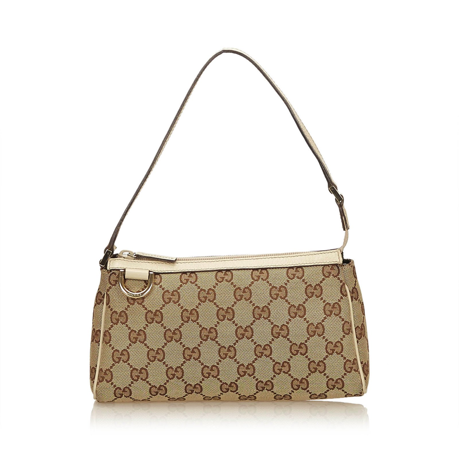 gucci guccissima jacquard baguette