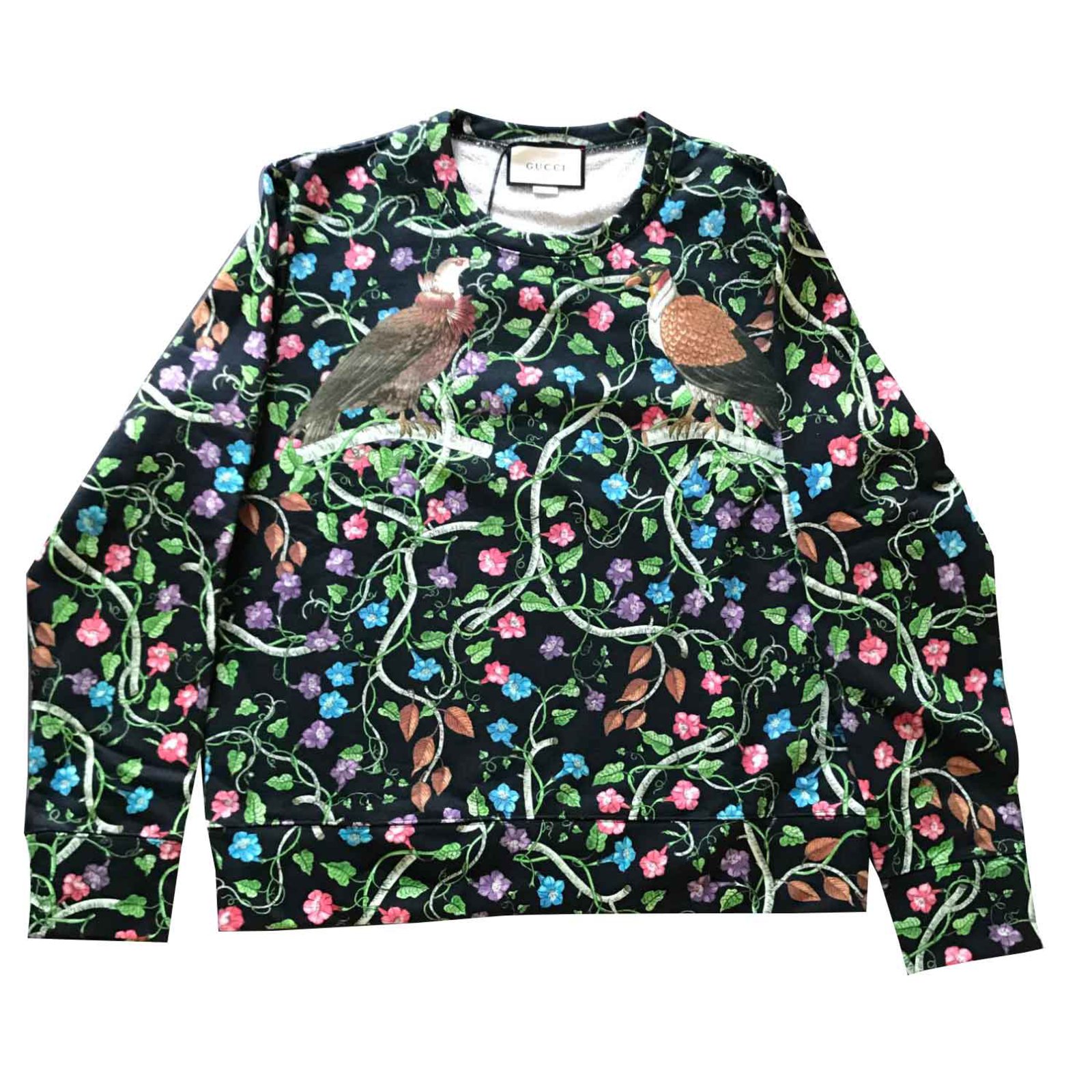 Floral cheap gucci sweatshirt