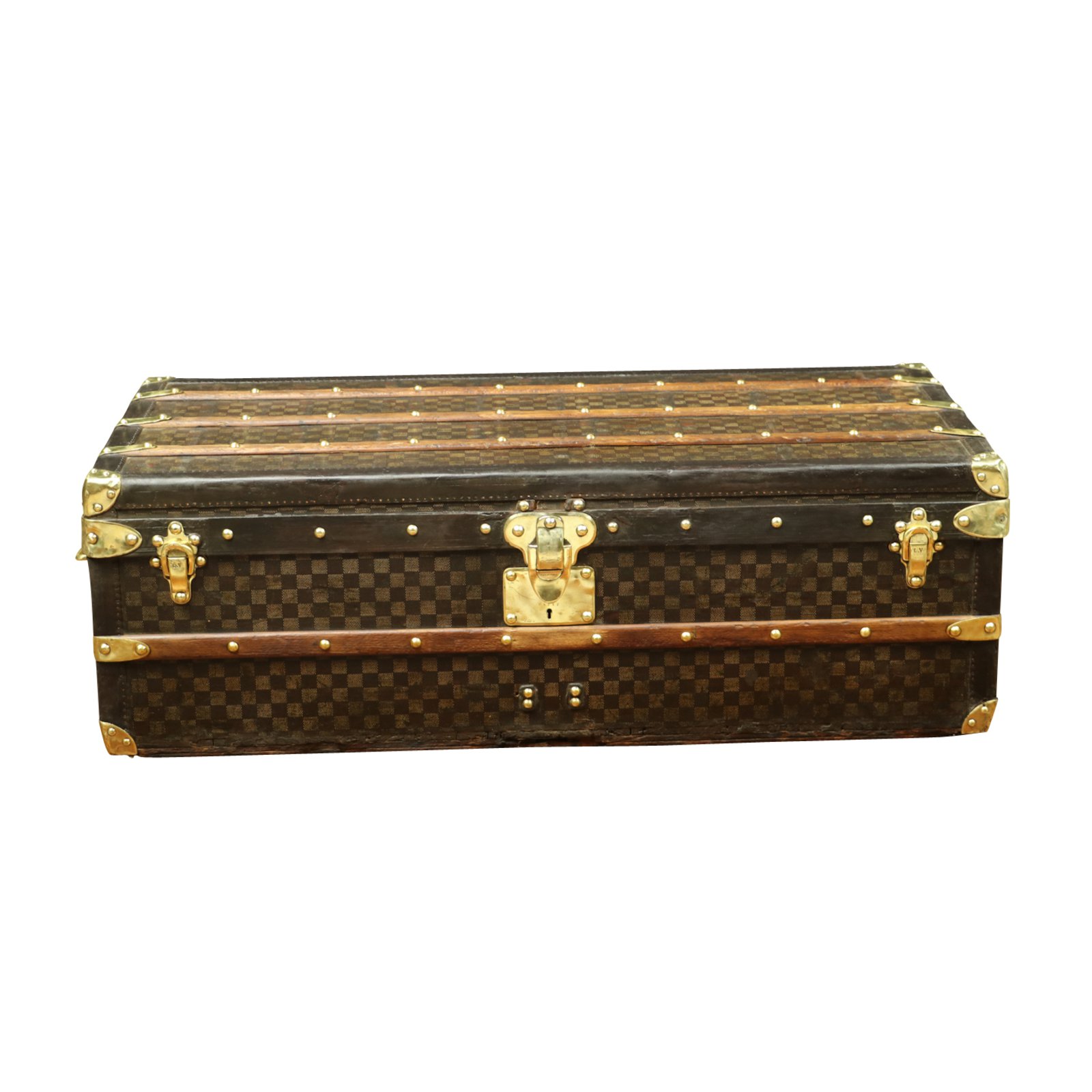 Louis Vuitton Cabin trunk, Damier canvas Brown ref.90864 - Joli Closet