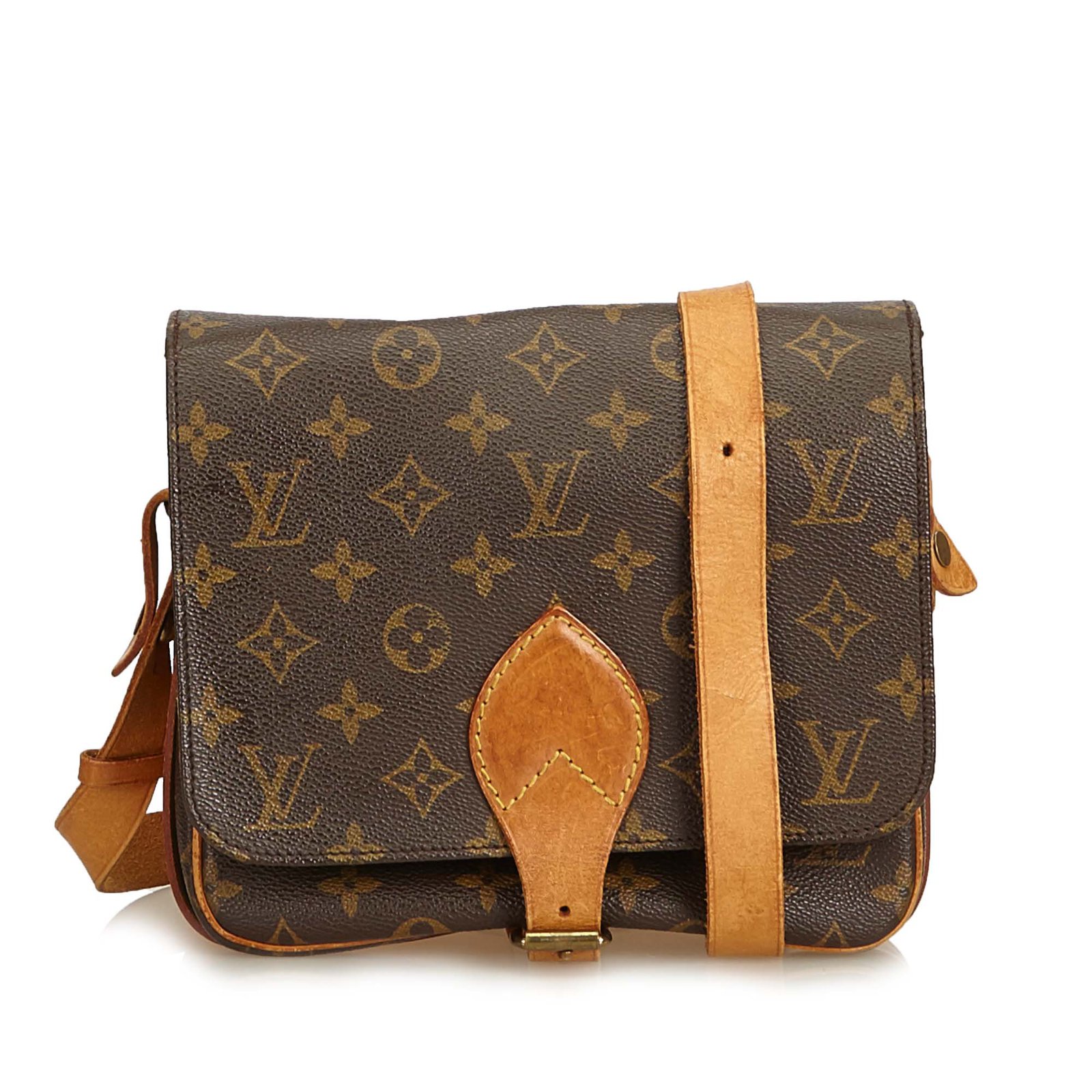 Louis Vuitton Monogram Cartouchiere Mm Handbags Leather