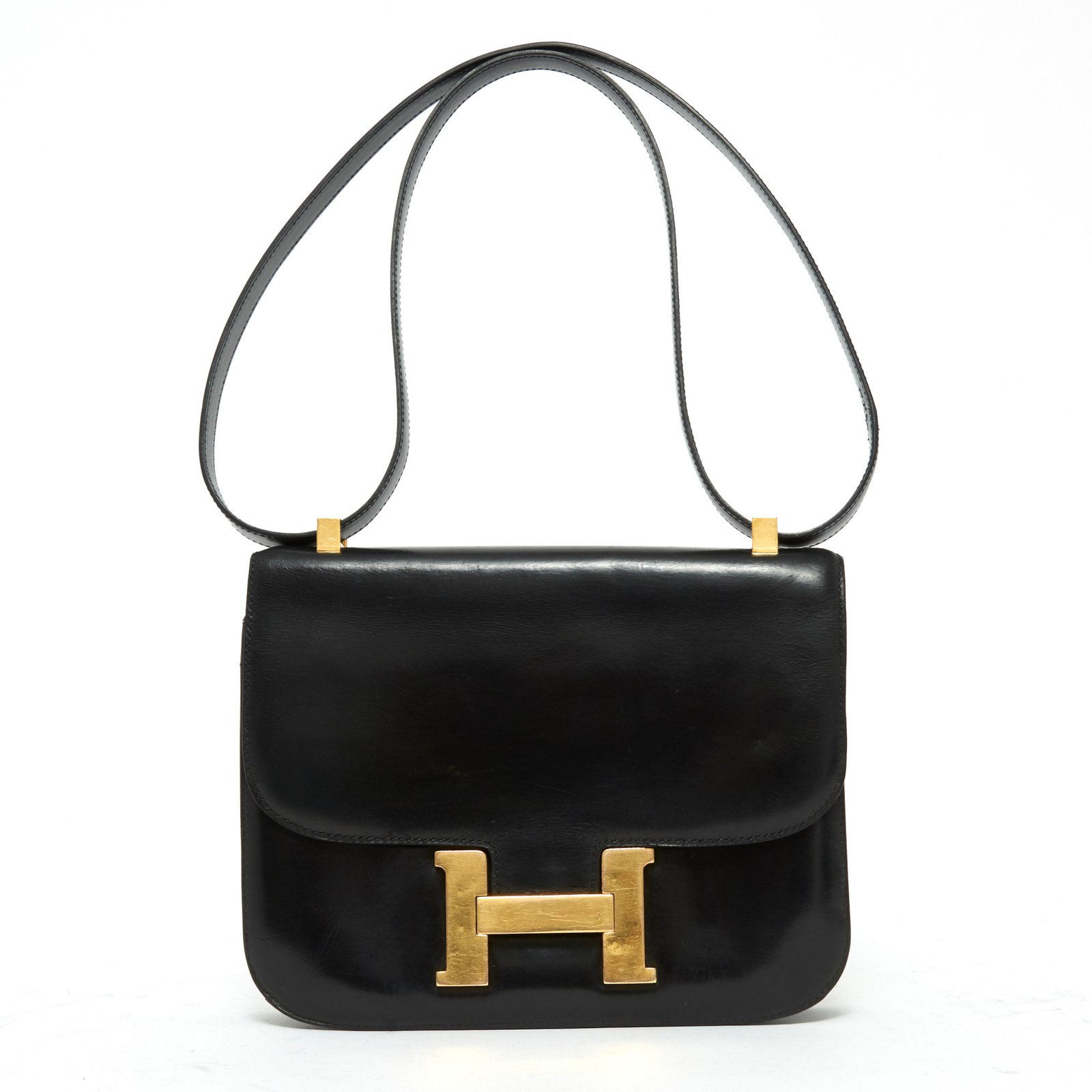 CONSTANCE BLACK GOLD Handbags Leather 
