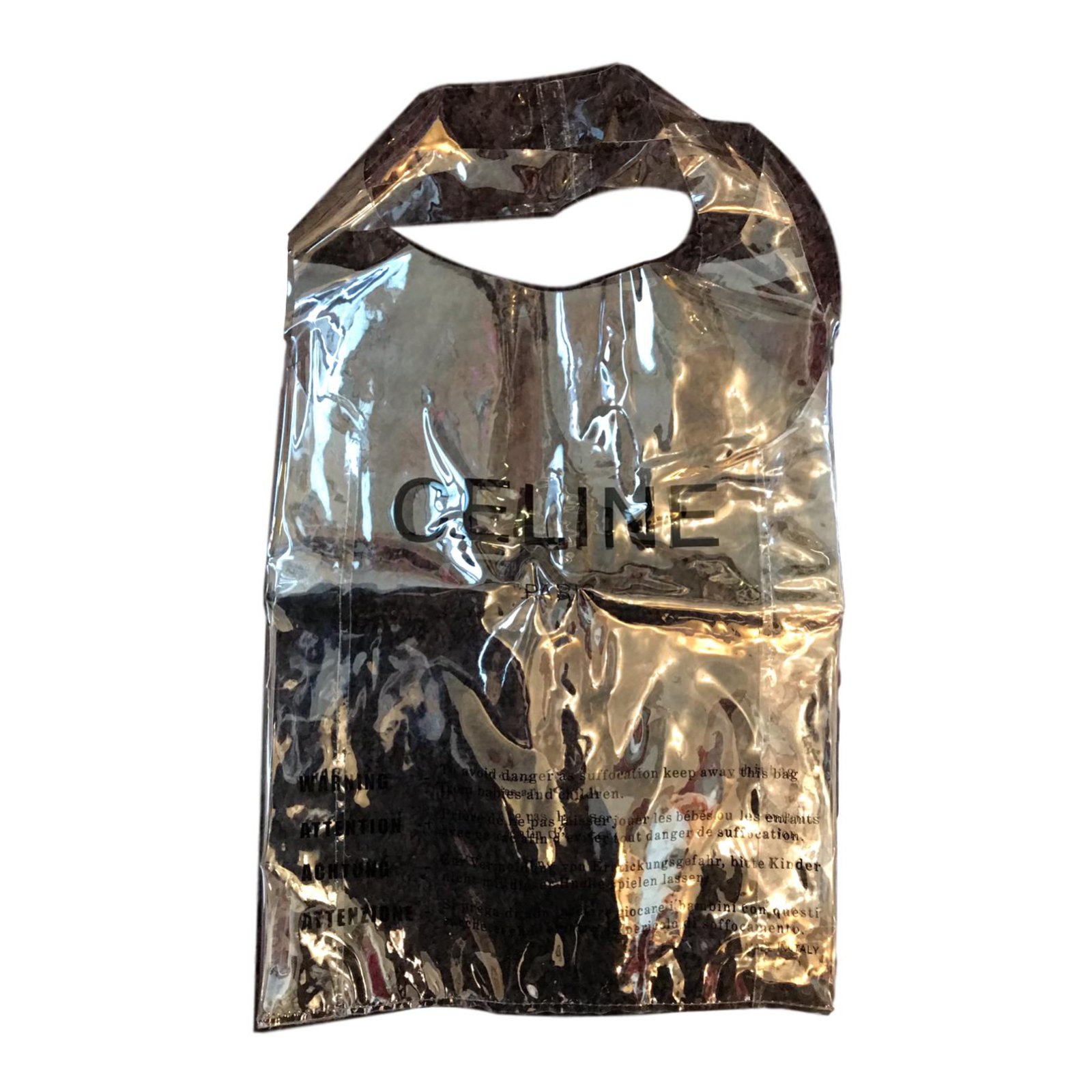 Image result for celine plastic bag