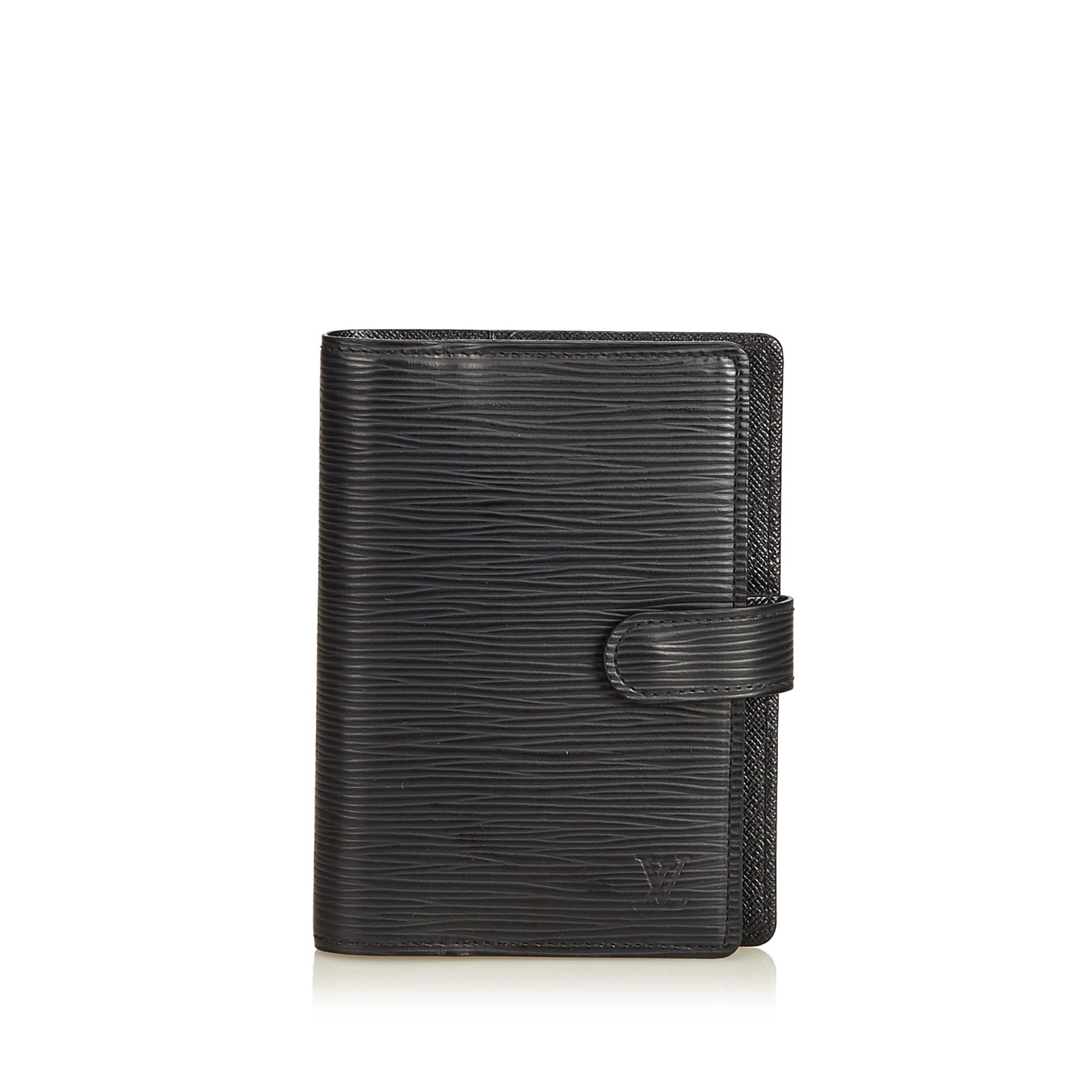 Louis Vuitton Epi Agenda PM Black Leather ref.94751 - Joli Closet