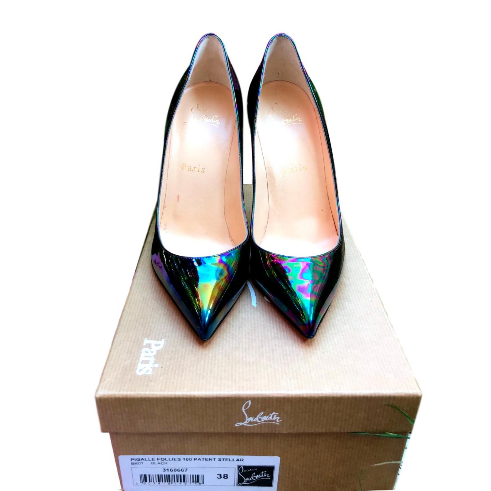 pigalle follies patent leather pumps
