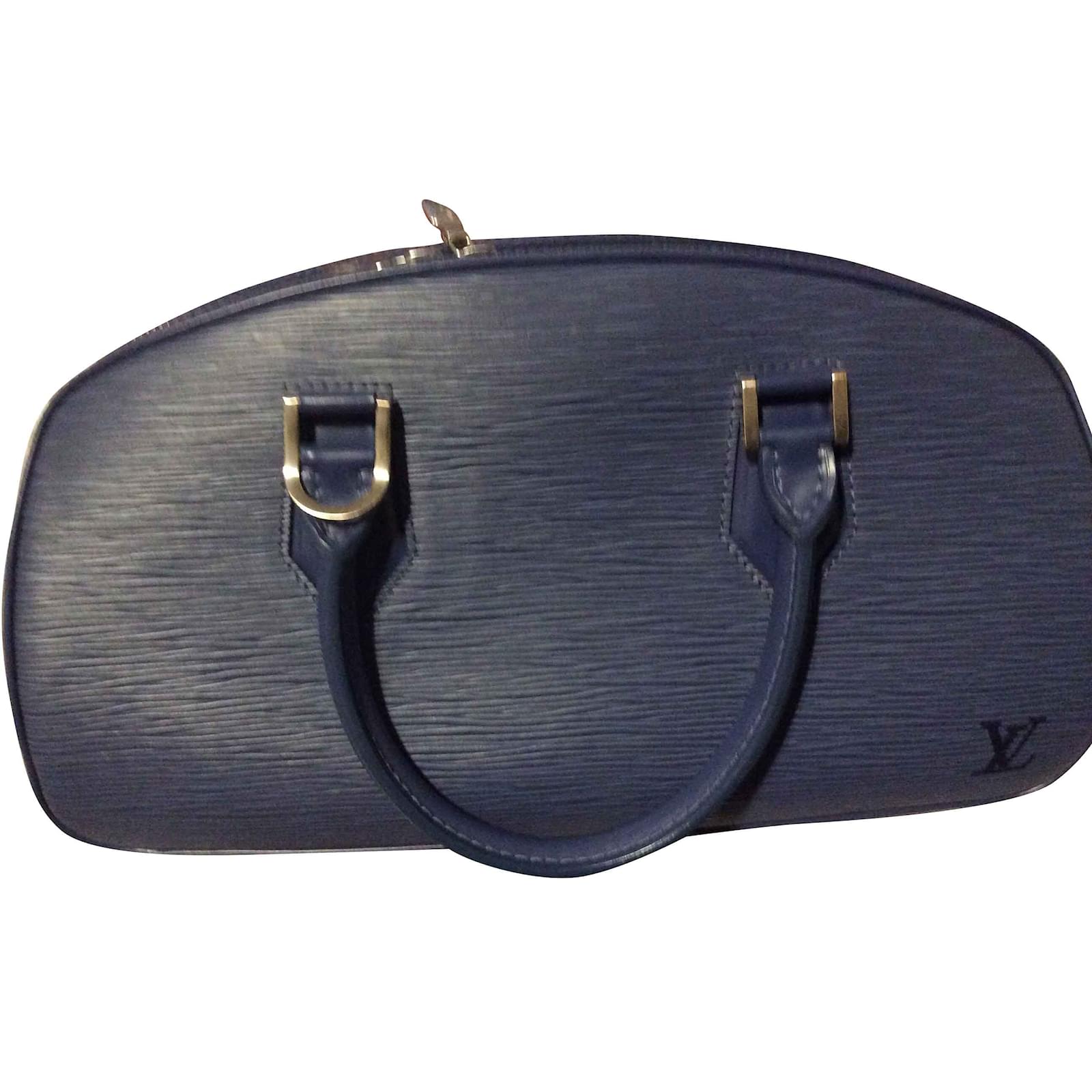 Louis Vuitton Epi Jasmine Blue Leather ref.98452 - Joli Closet