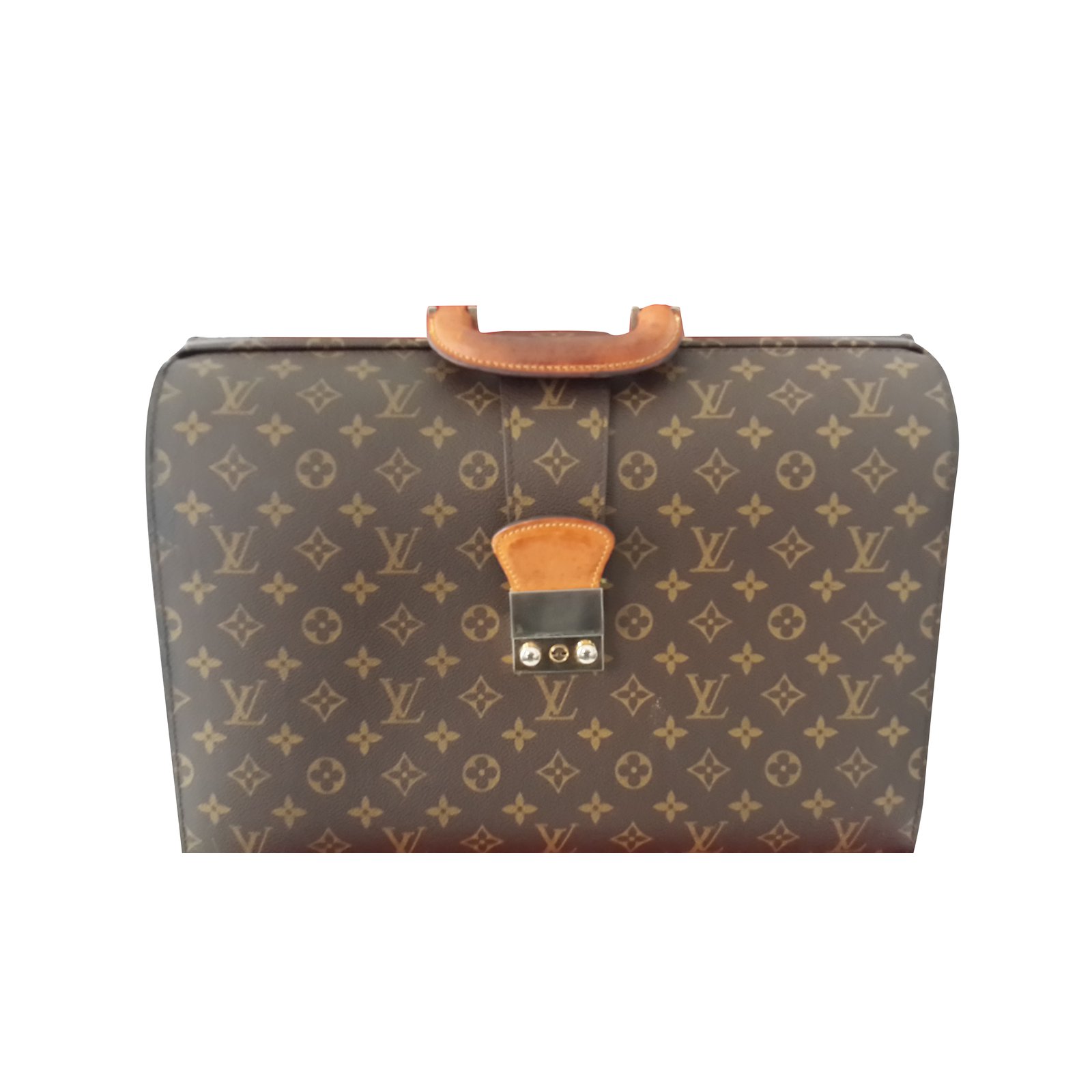 Louis Vuitton LV schoolbag Brown Leather ref.98639 - Joli Closet