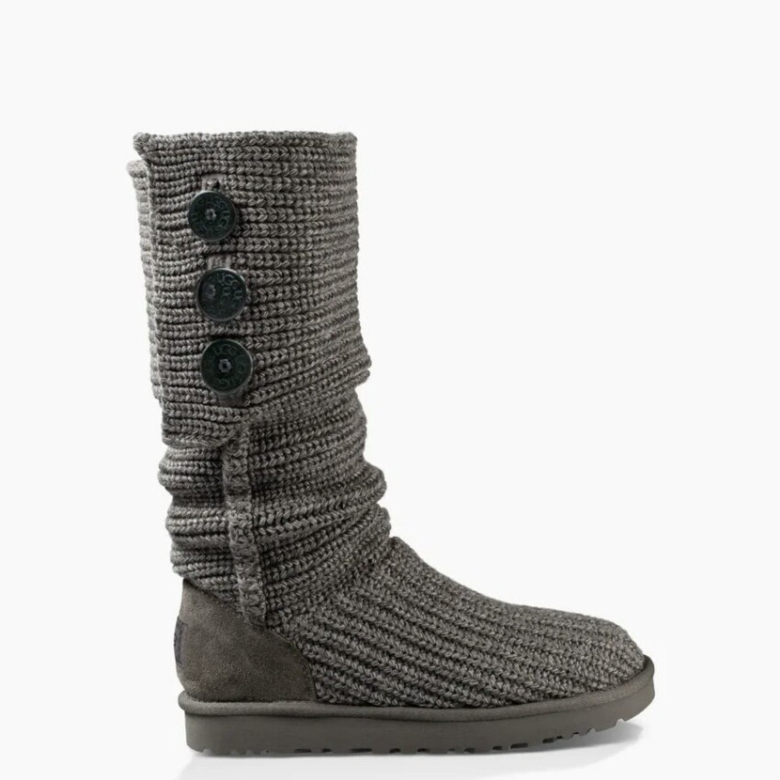 Ugg boots Boots Suede,Wool,Acrylic Grey 