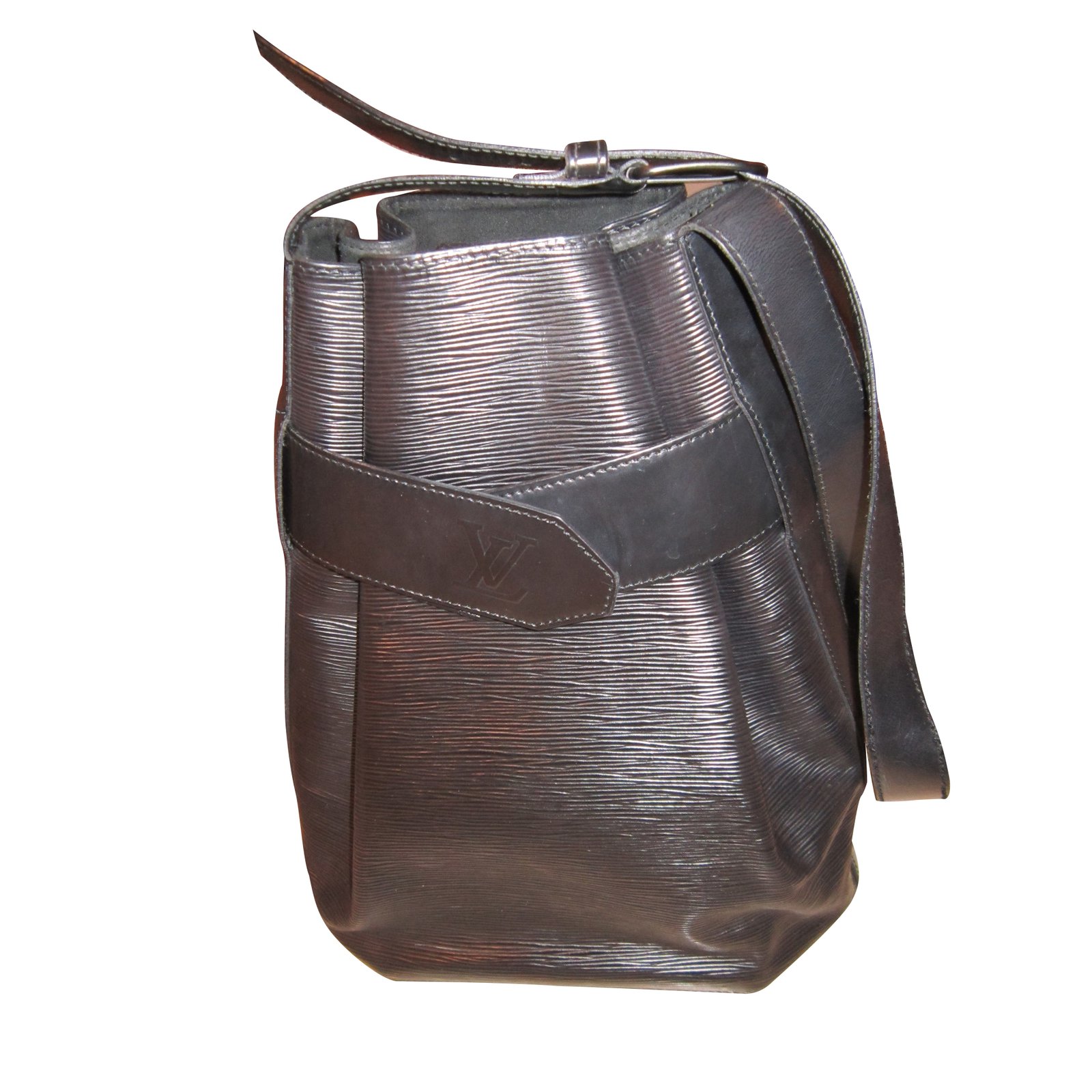 Louis Vuitton Twist EPI Leather Bucket Crossbody Bag