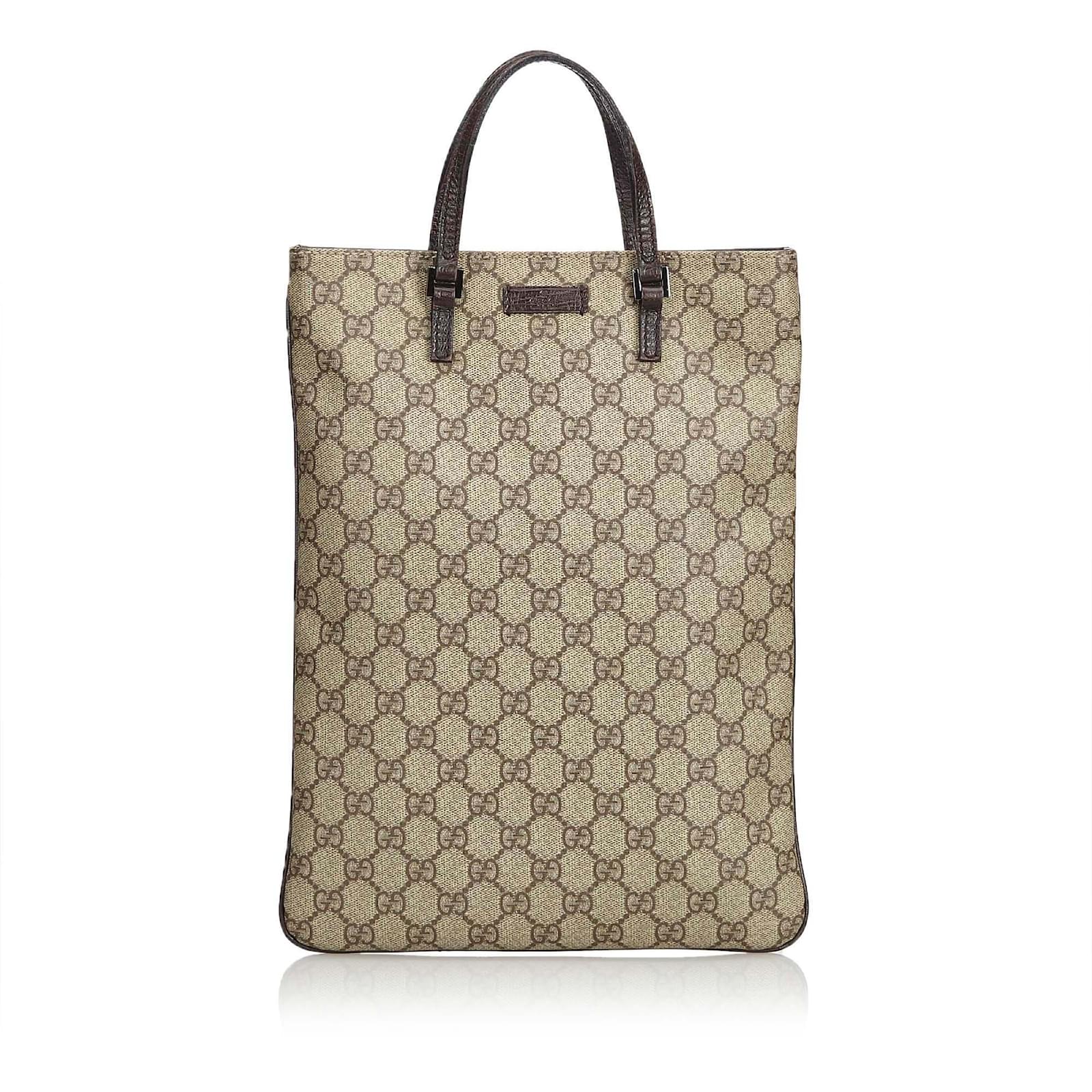 gucci coated canvas tote