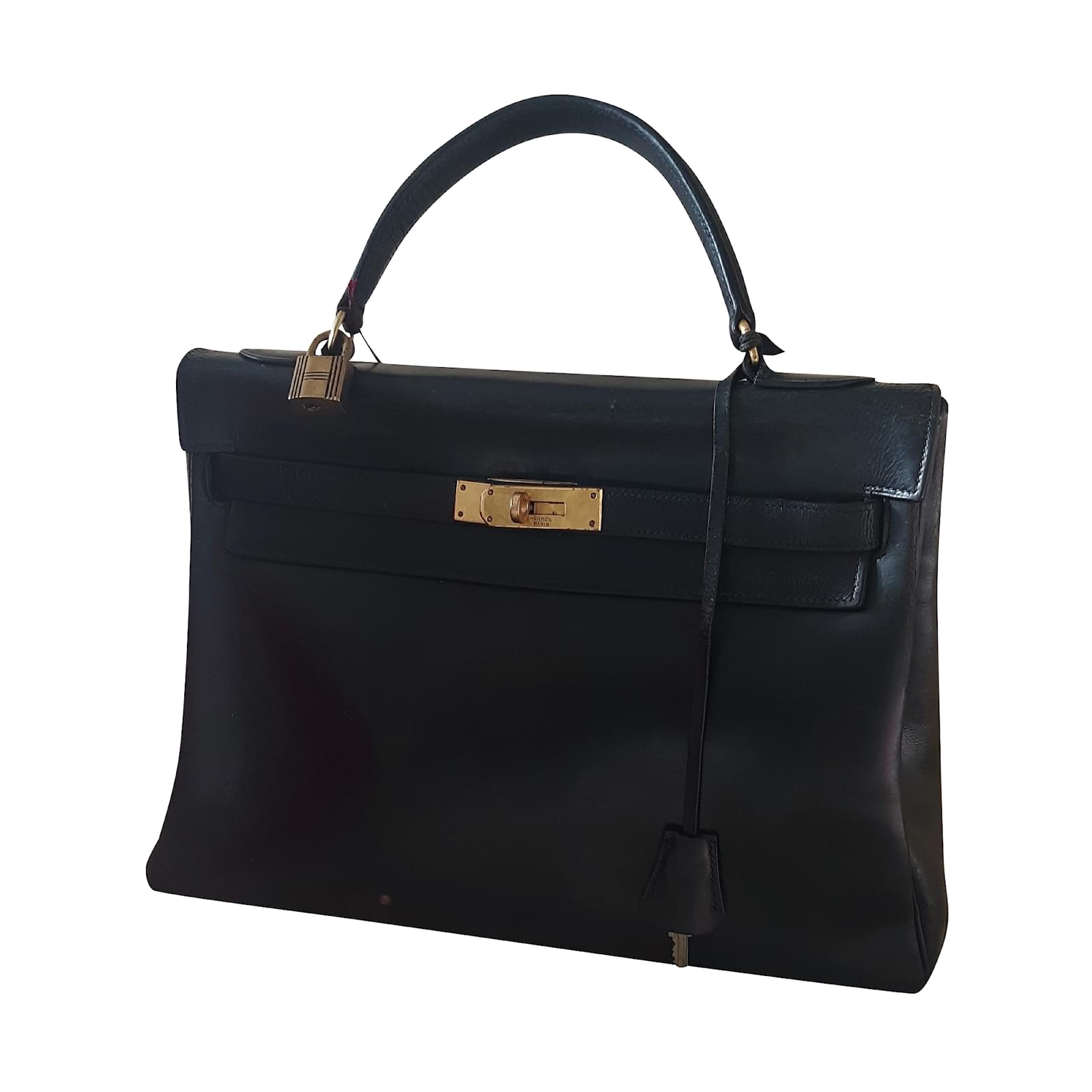 Second Hand Hermes Tasche Verkaufen HERMÈS Kelly 32 Boxkalbsleder