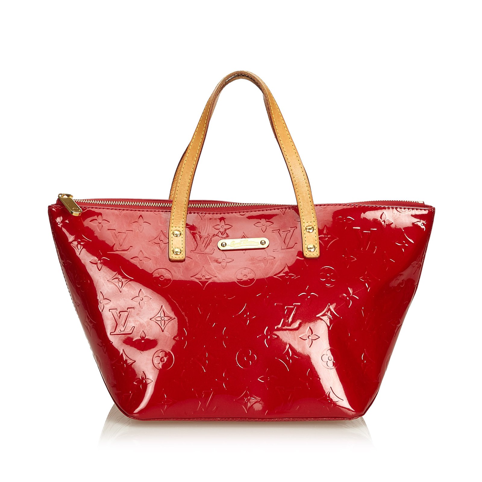 Louis Vuitton Vernis Bellevue PM Red Leather Patent leather ref