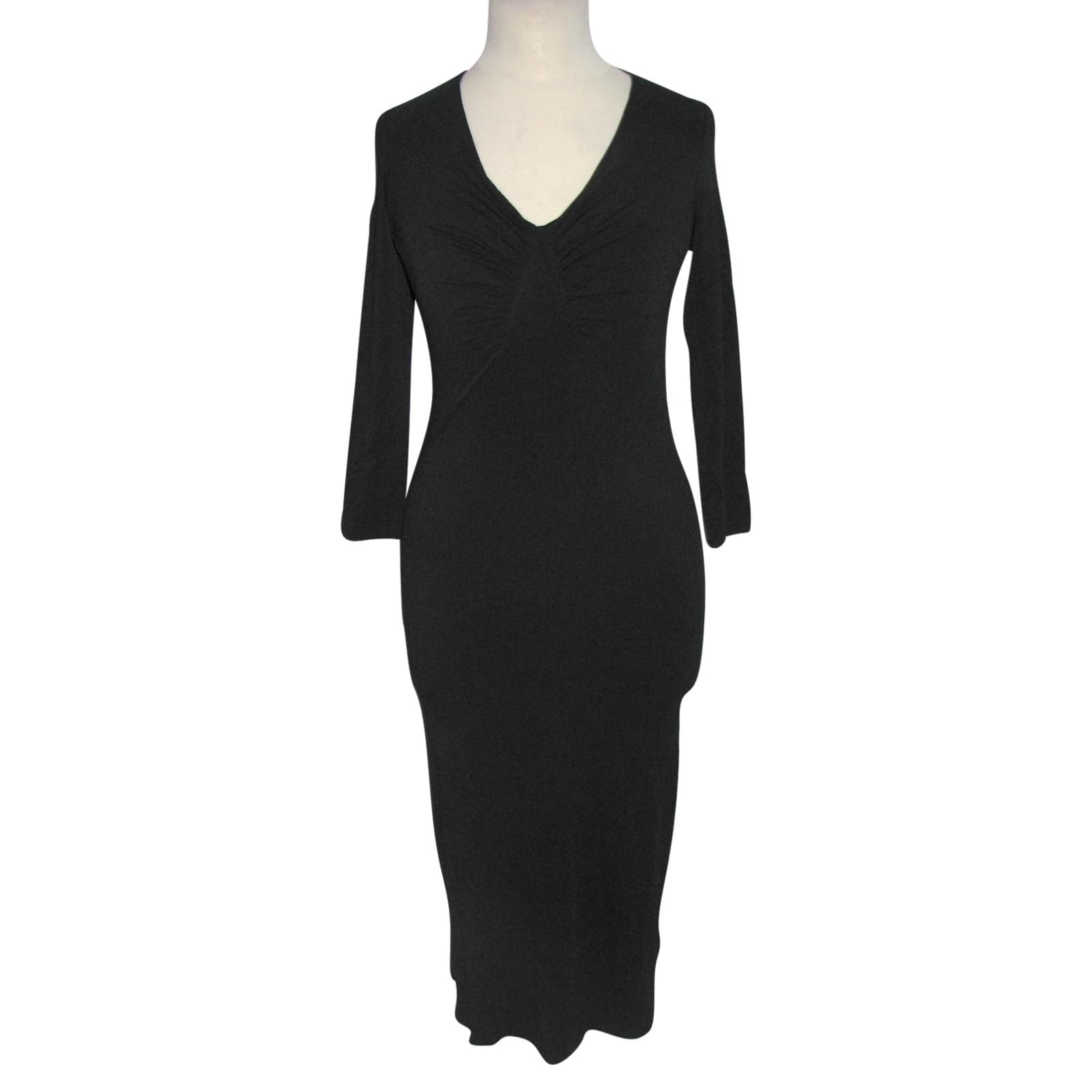 robe noire armani
