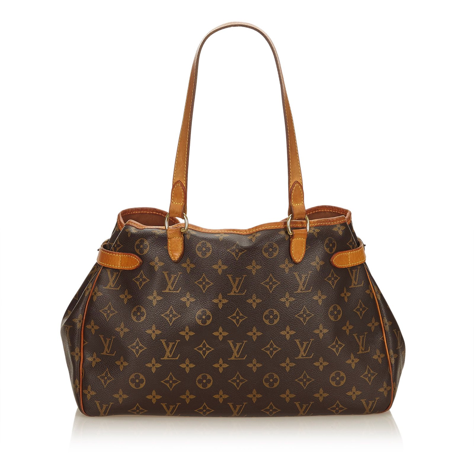 Brown Louis Vuitton Monogram Batignolles Horizontal Shoulder Bag