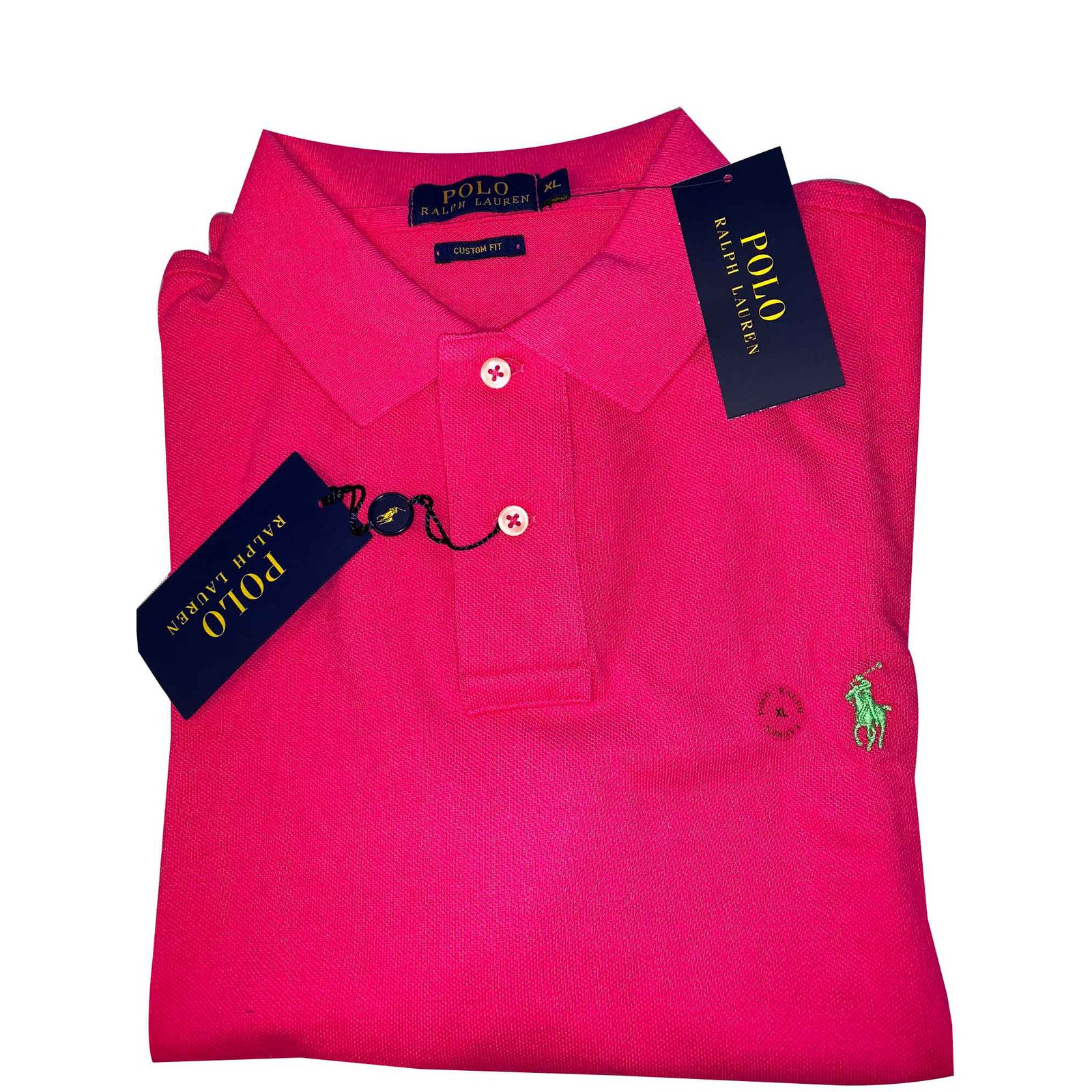 Polo Ralph Lauren Rose Custom fit Pink Cotton  - Joli Closet