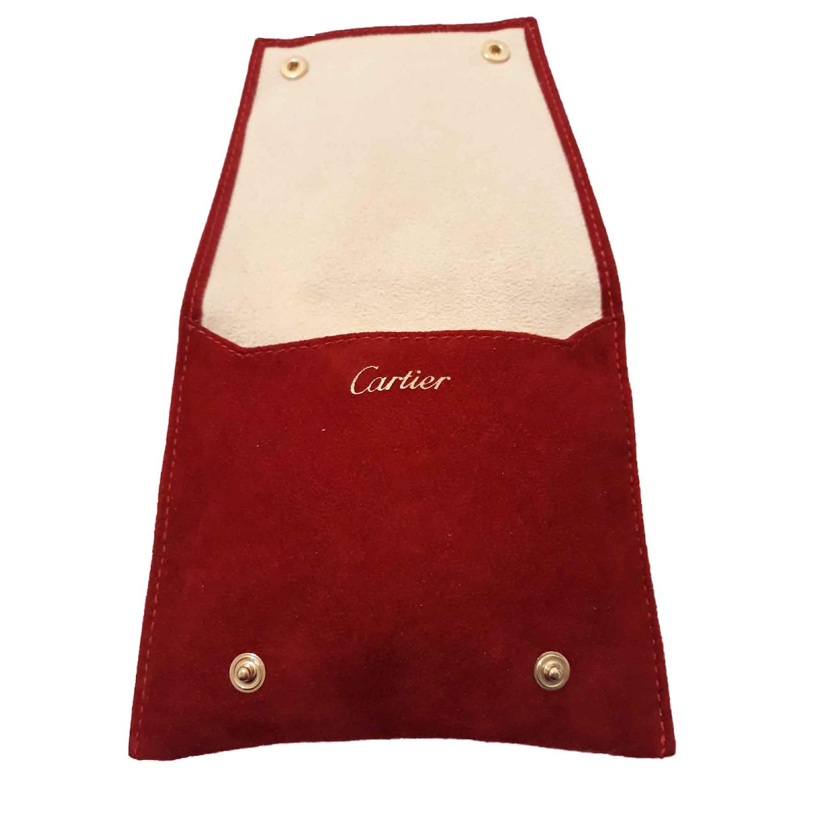 cartier jewelry travel pouch