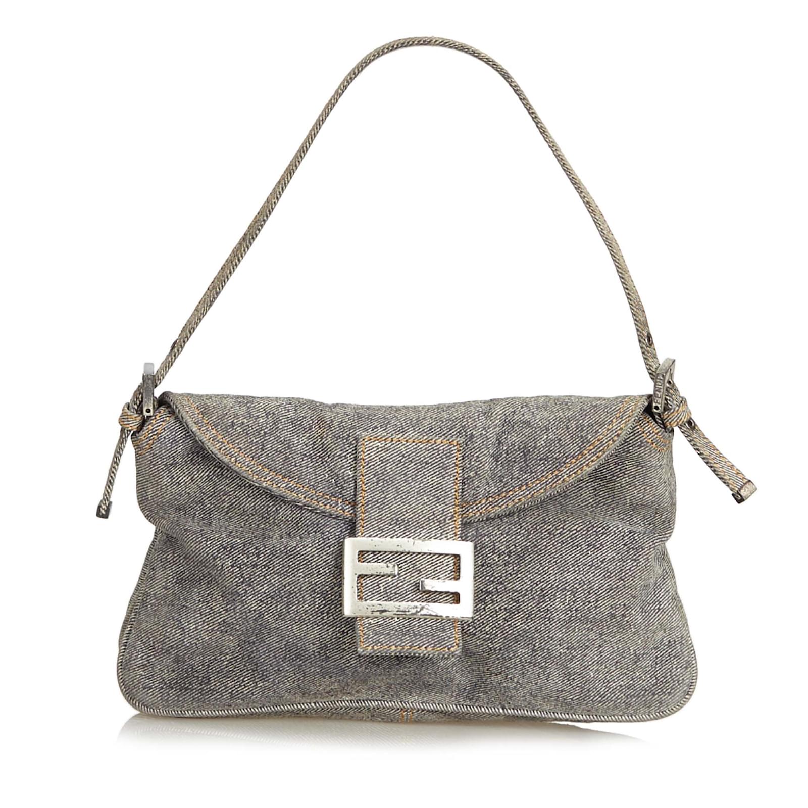 fendi denim bolsa
