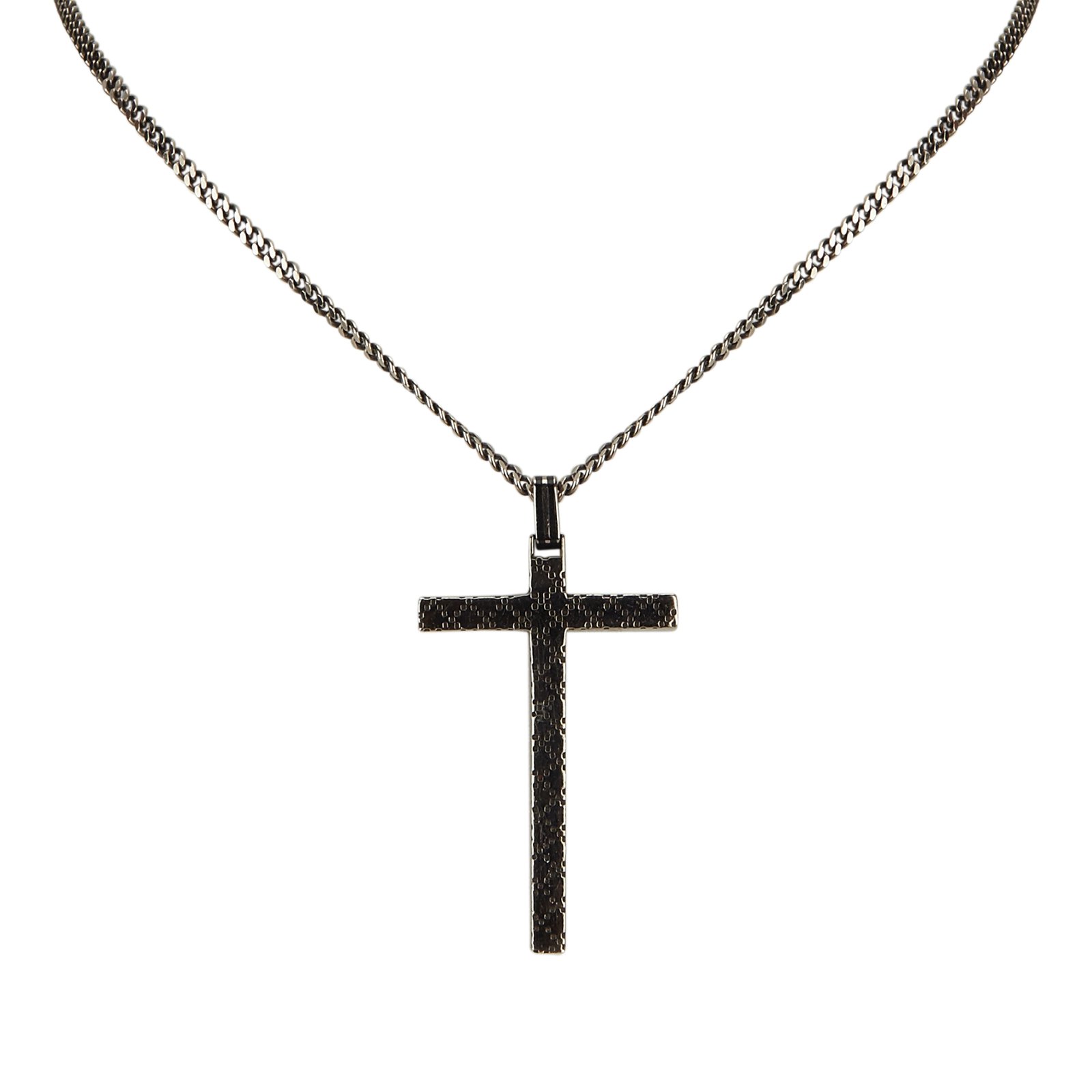 cross necklace gucci
