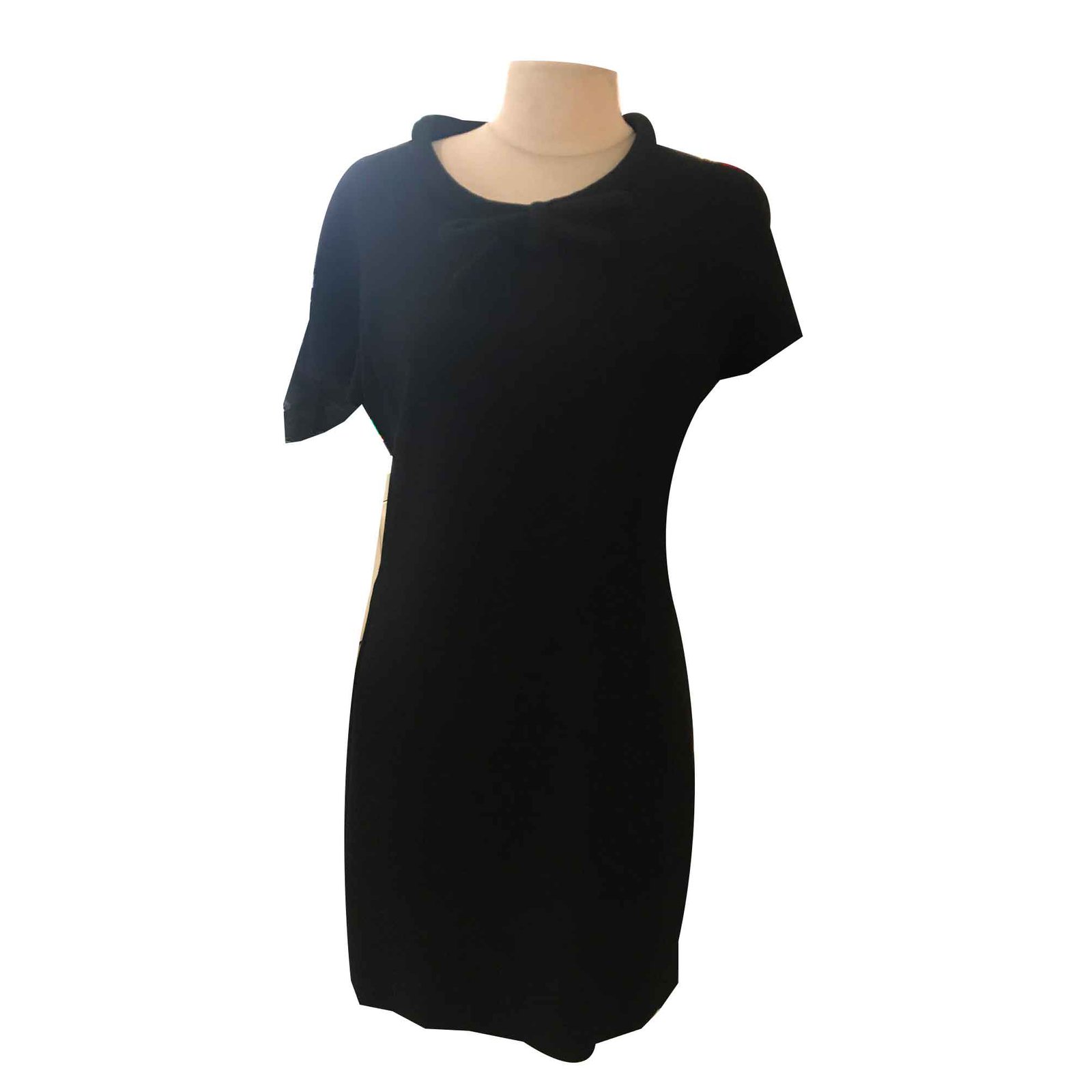 moschino cheap and chic black dress