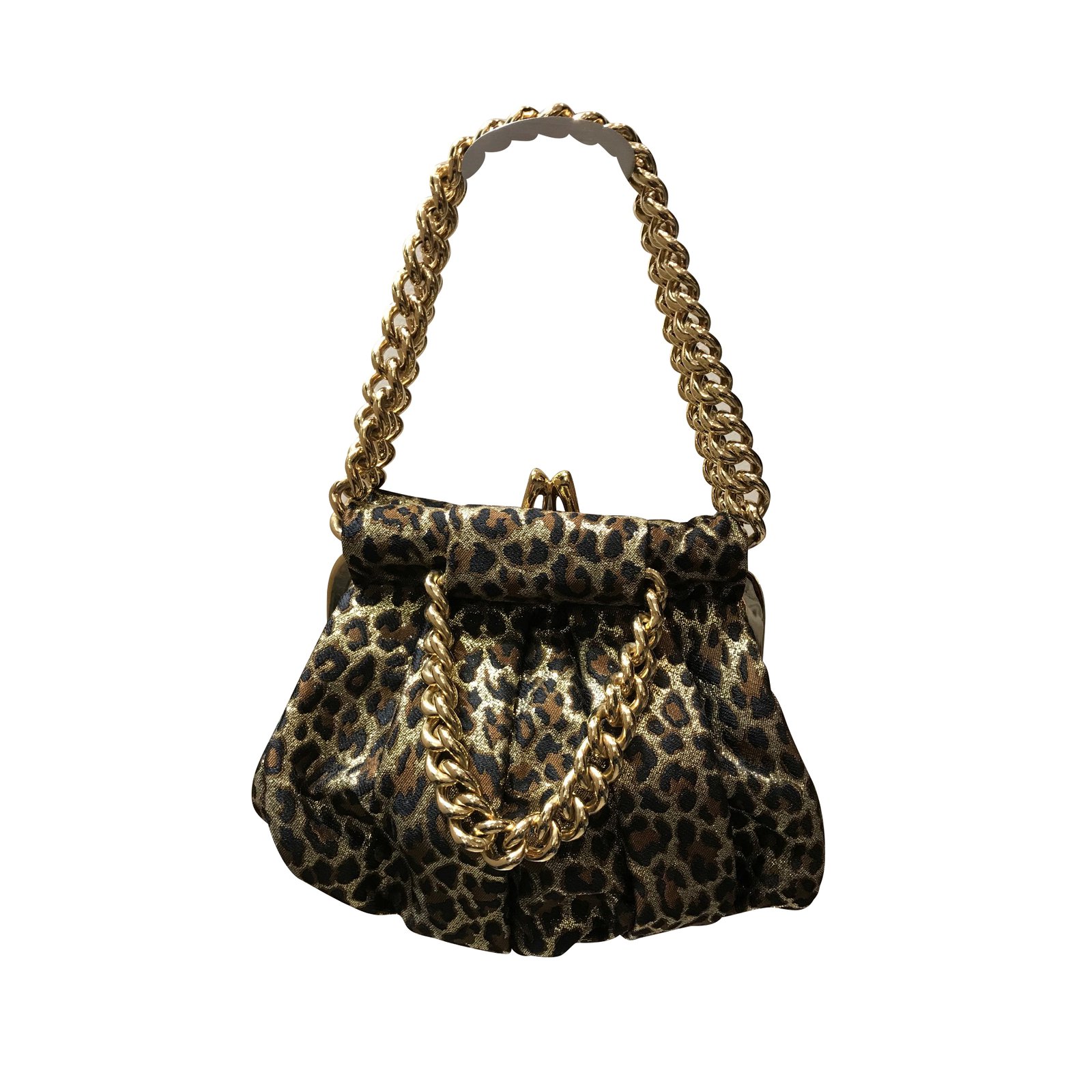 louboutin leopard bag