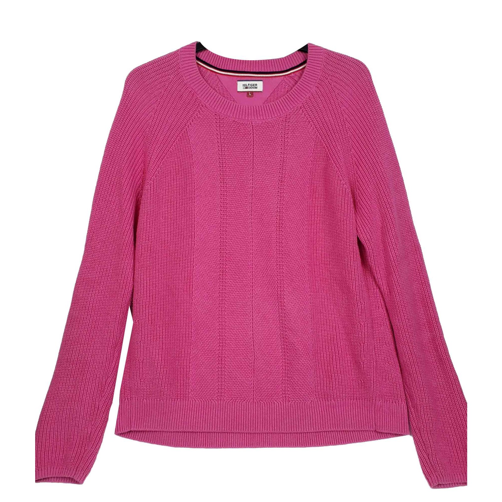 tommy hilfiger pink jumper