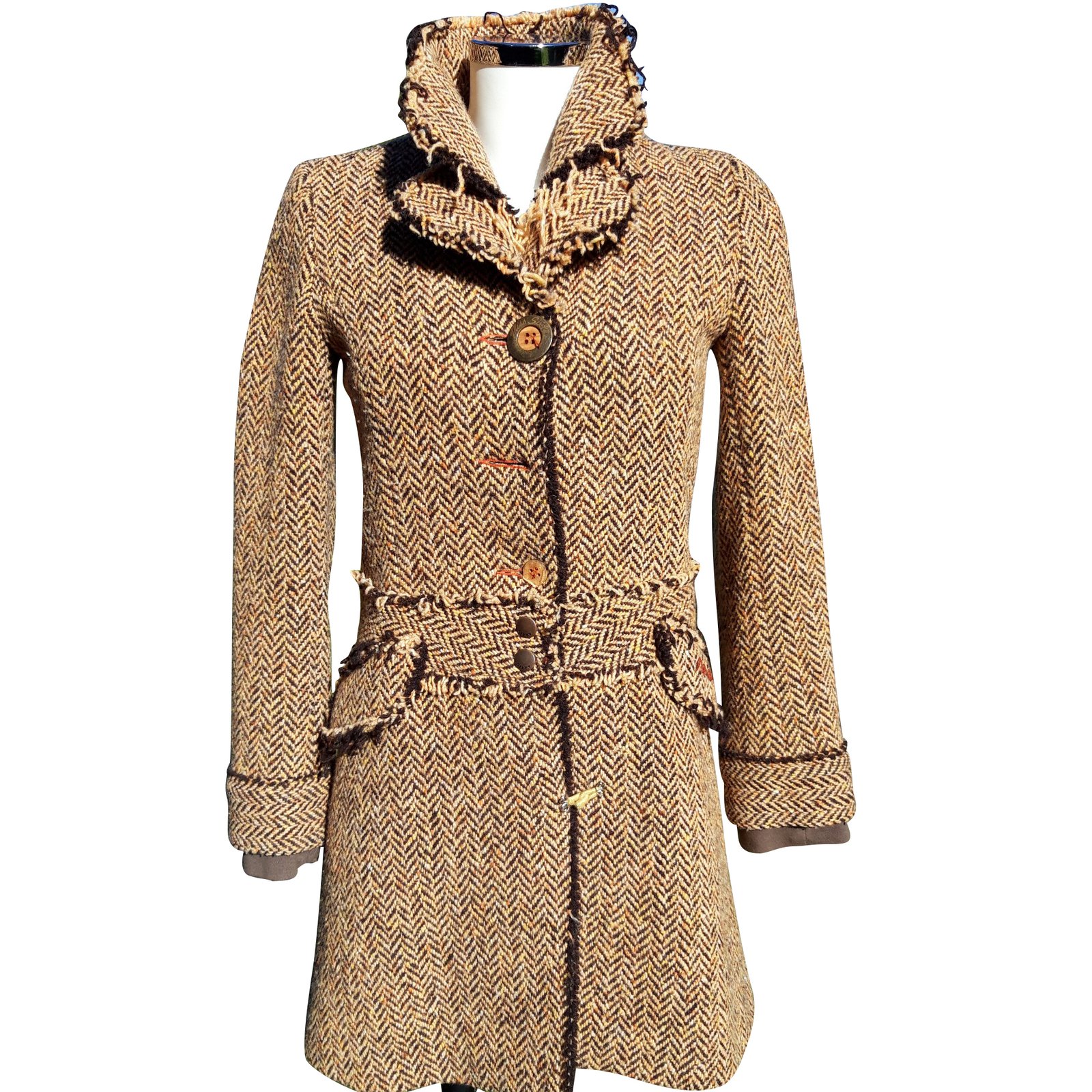 Miss Sixty Coat Multiple colors Wool ref.101380 - Closet