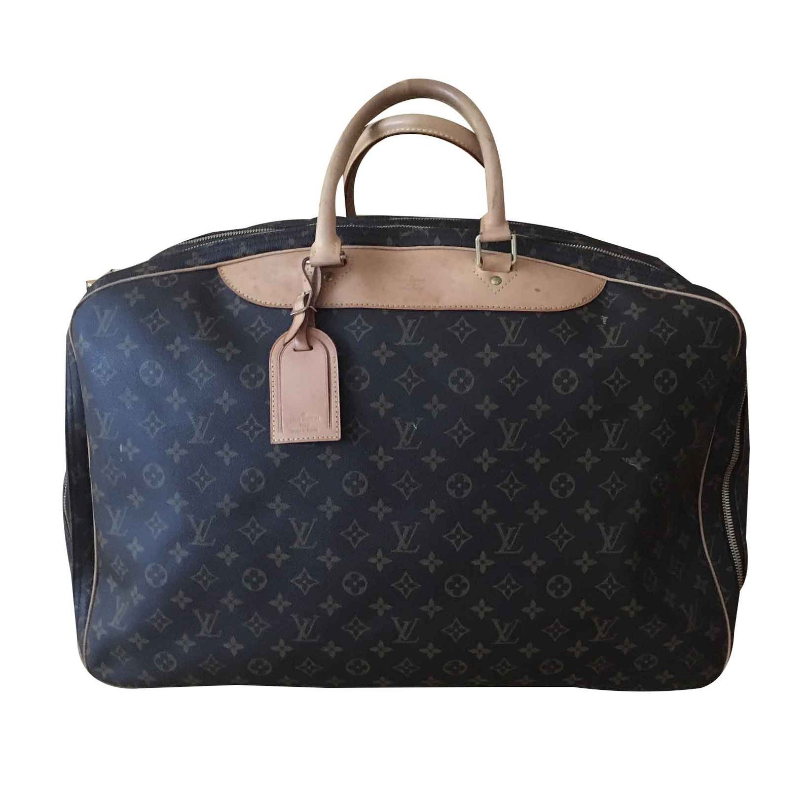 SOLD!! Louis Vuitton 3-Compartment Travel Suitcase