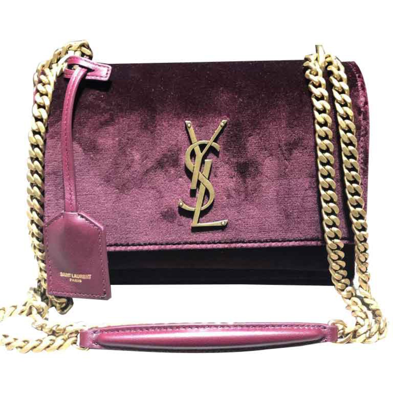 ysl pink clutch bag