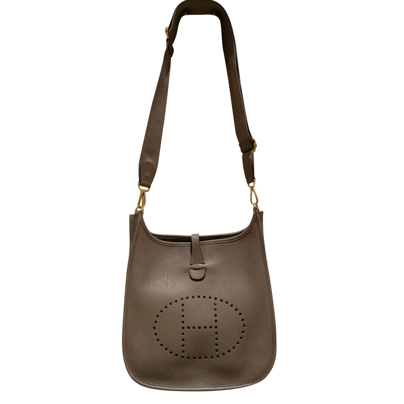 Hermès Hermes bag Evelyne 29 Beige Leather ref.101814 - Joli Closet