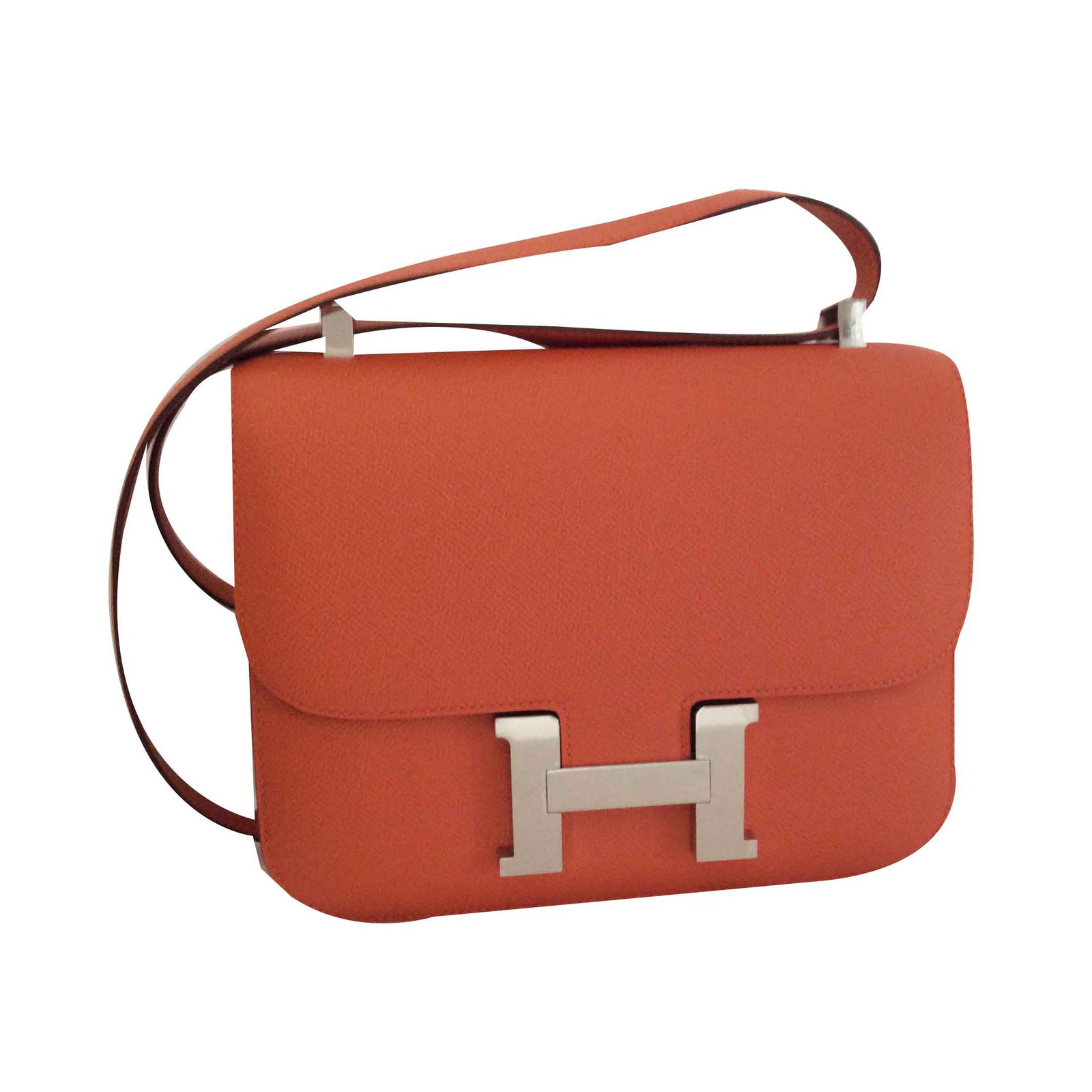 Hermès CONSTANCE III 24 Orange Leather ref.102361 - Joli Closet