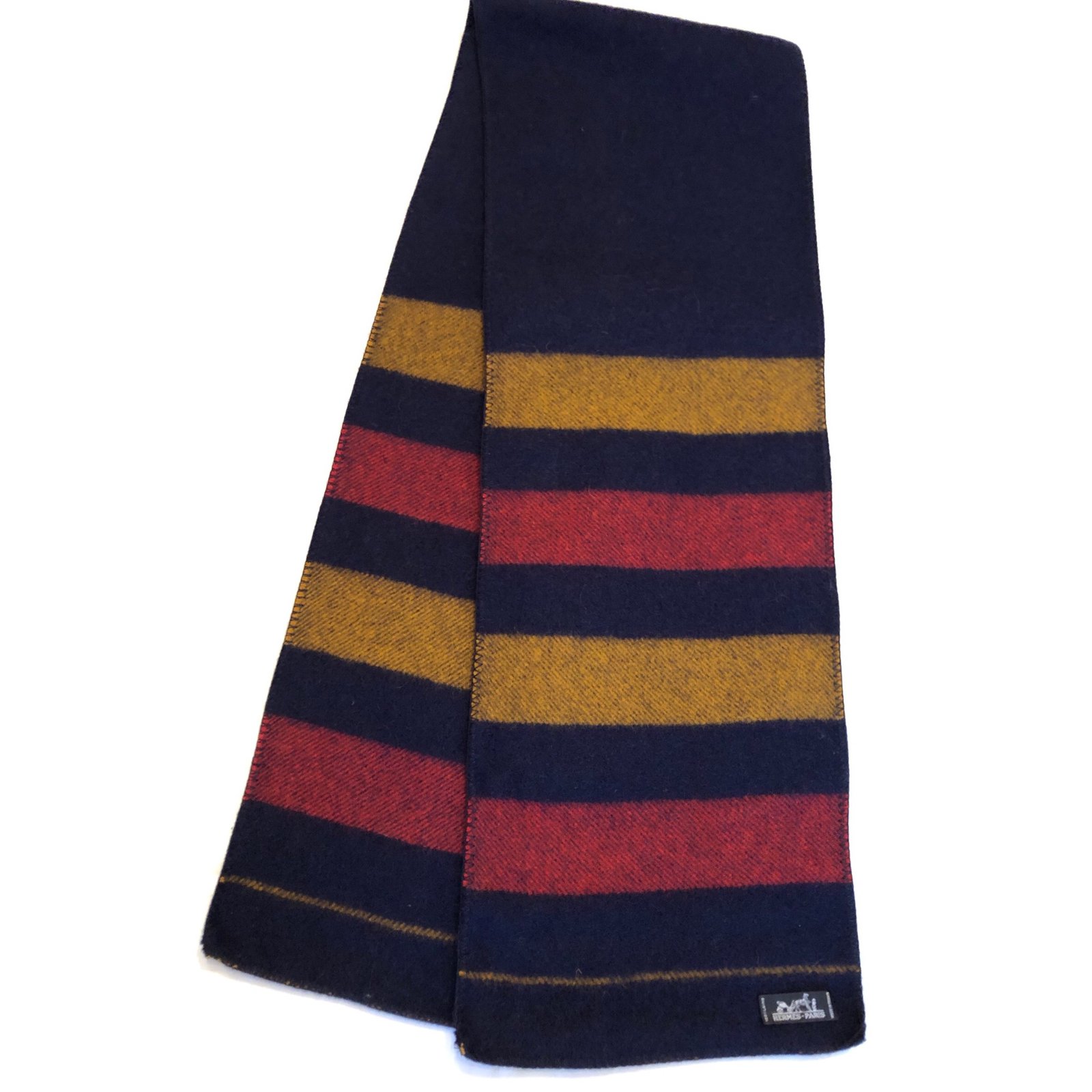 Hermès Rocabar scarf Scarves Wool Navy 