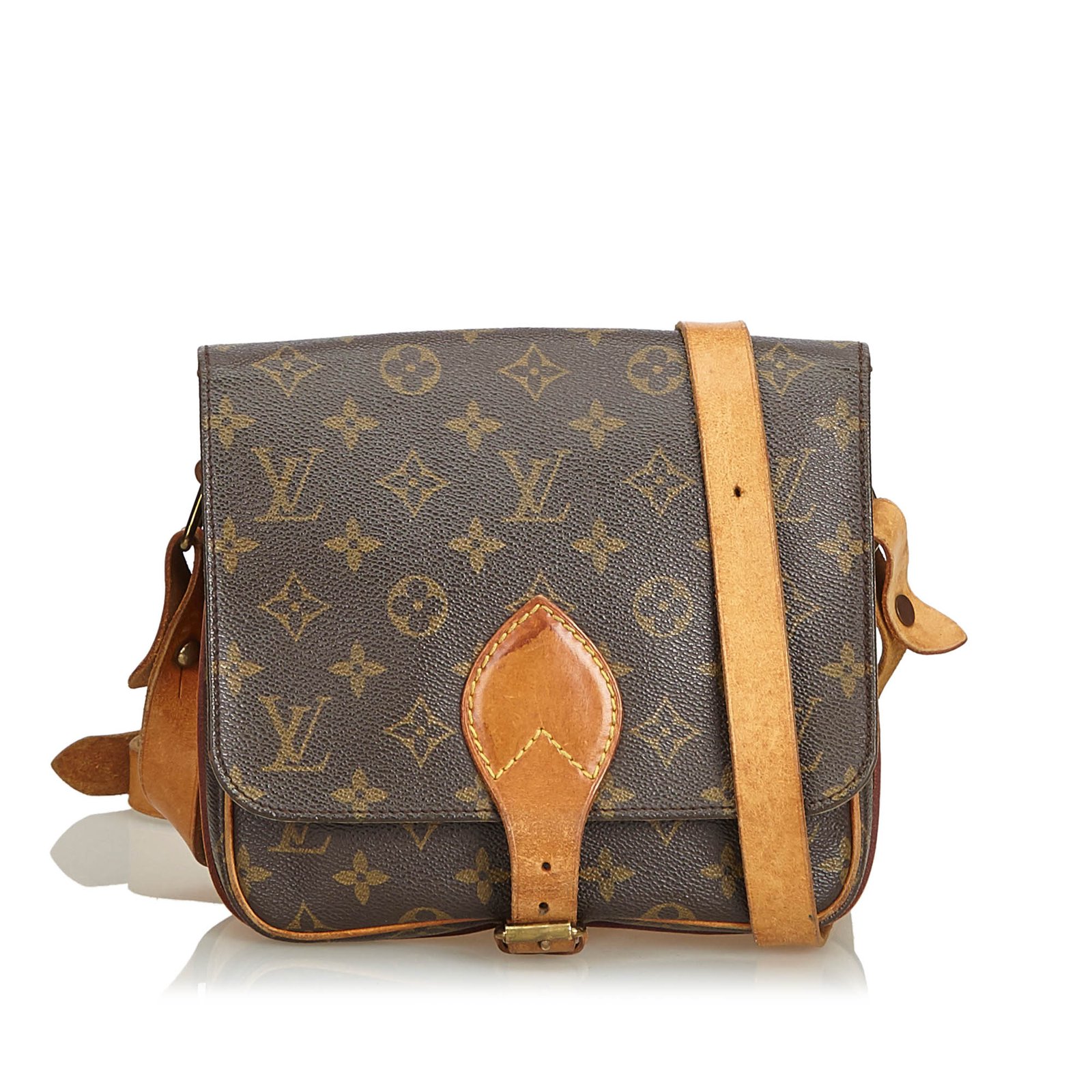 Louis Vuitton Monogram Cartouchiere Mm Handbags Leather