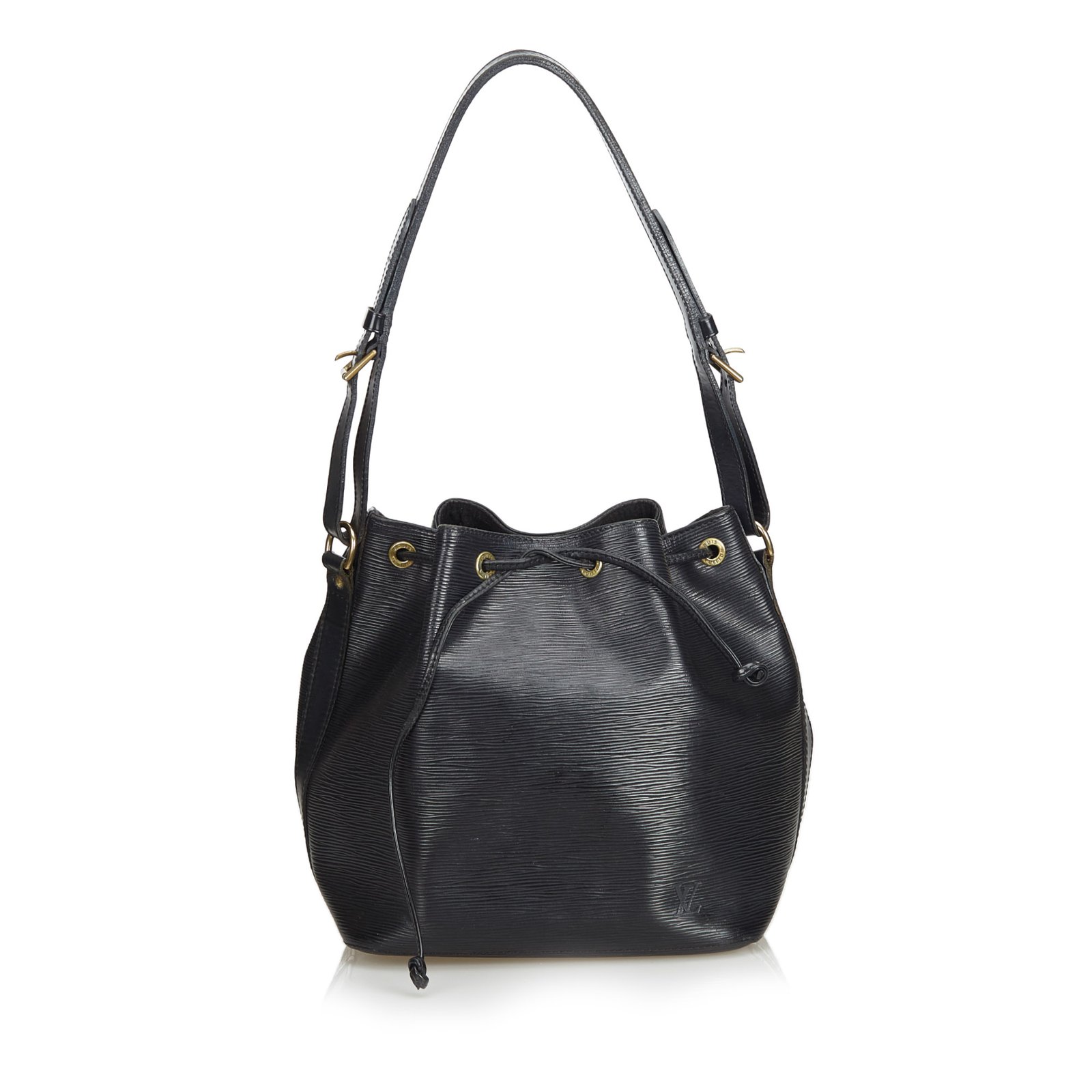 Louis Vuitton Epi Petit Noe Black Leather ref.103046 - Joli Closet