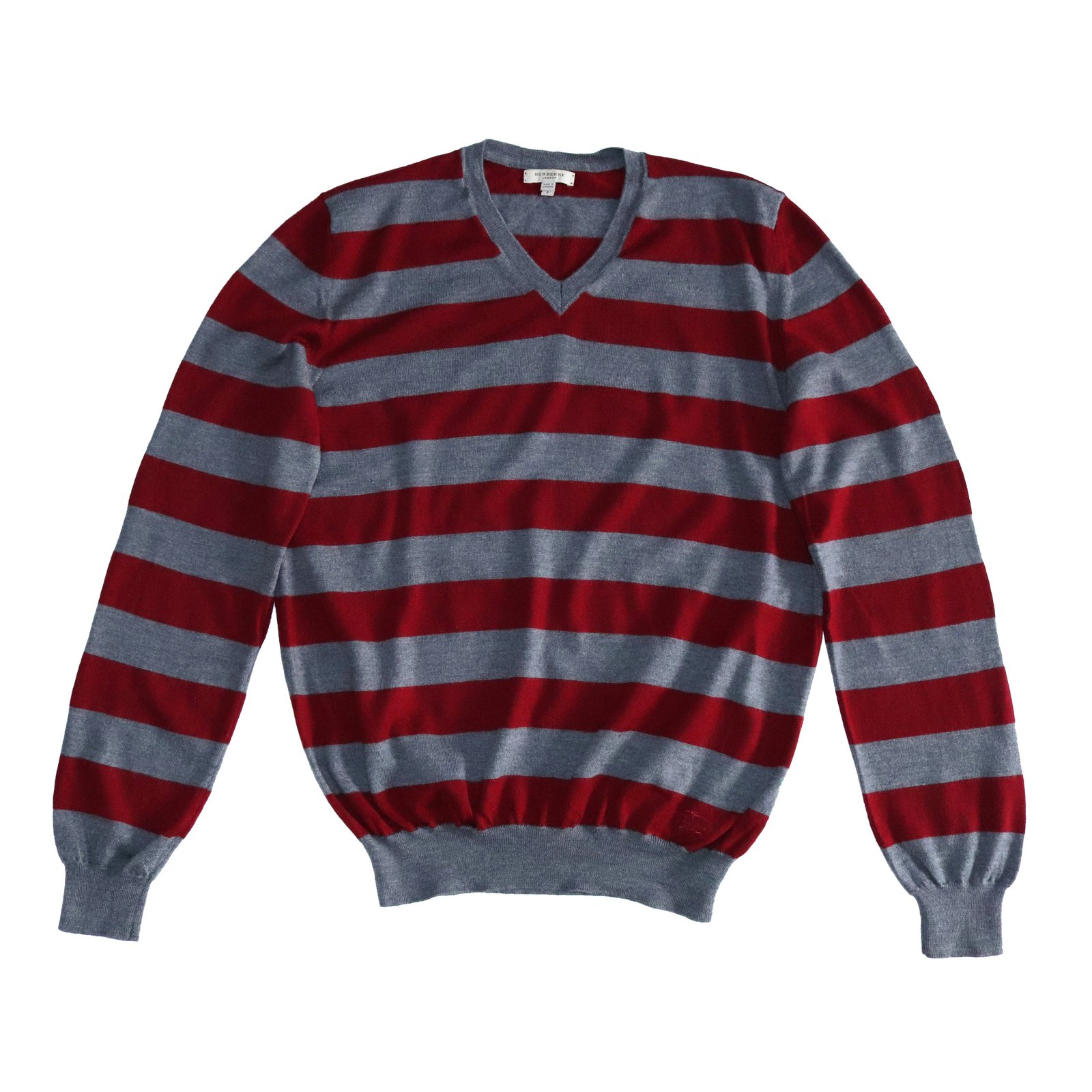 burberry sweater red