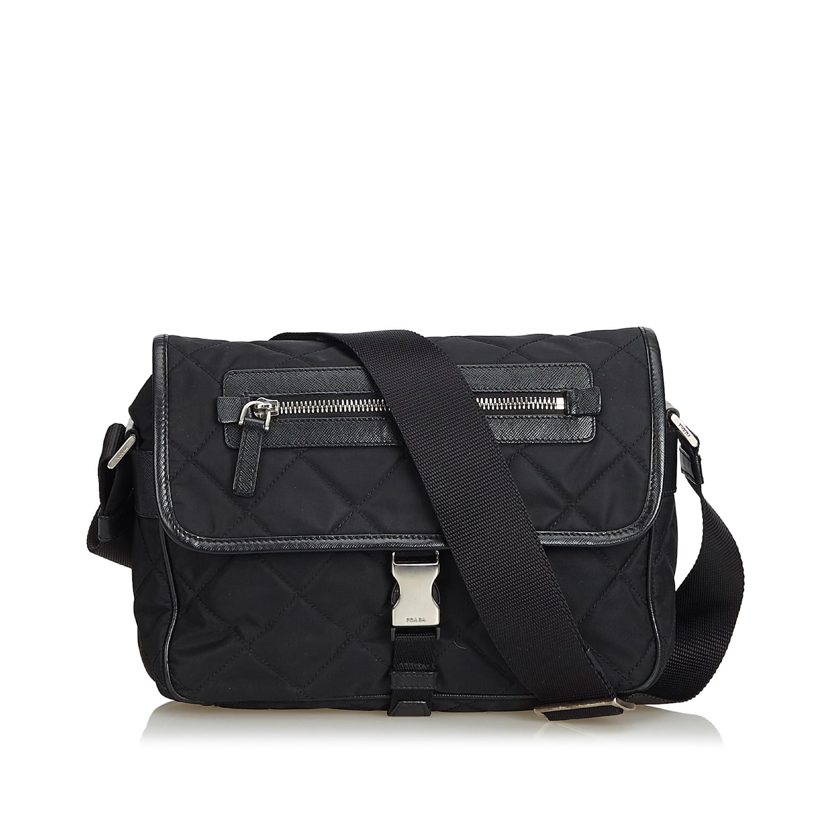 Sac Prada Sac En BandouliÃ¨re En Tissu Sac Prada Nylon Bandoulière