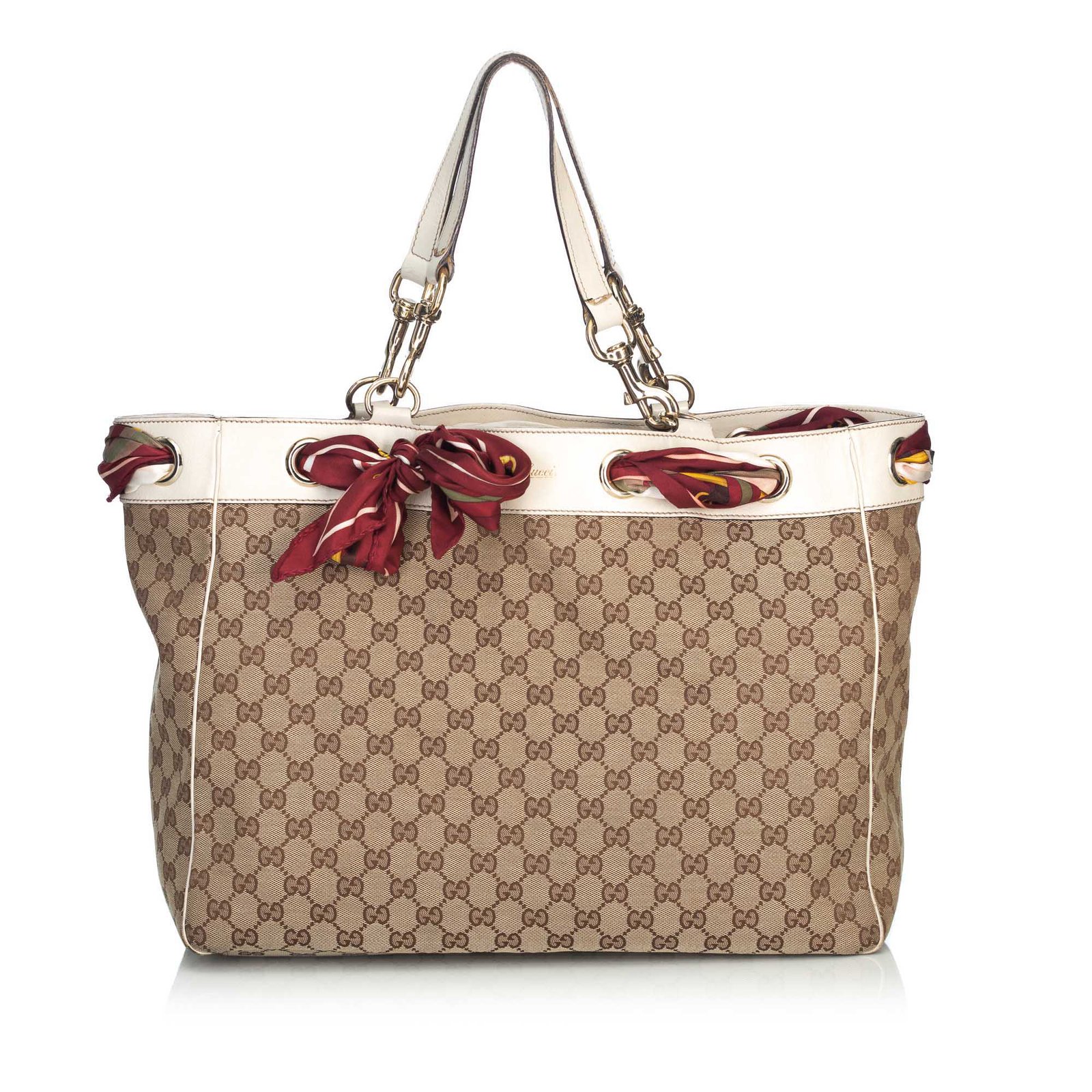 gucci tote bag with scarf